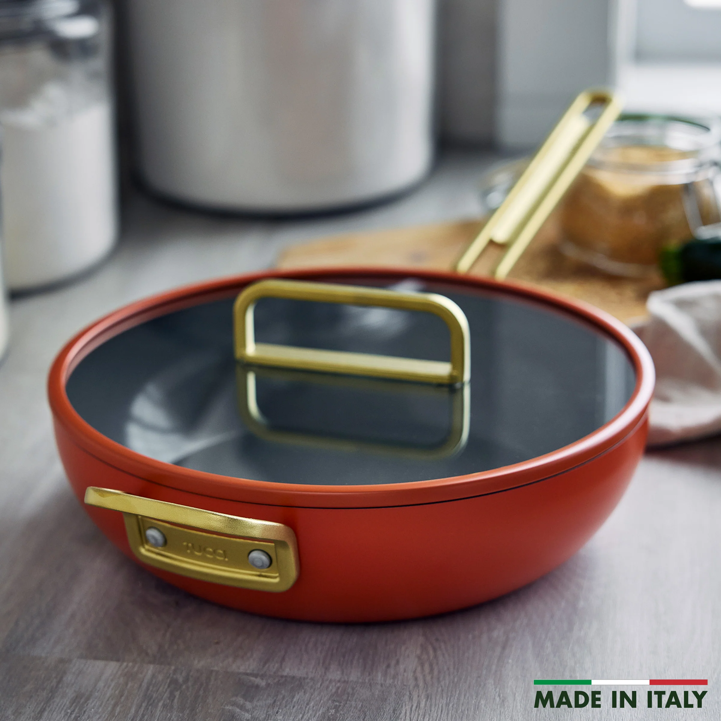 Stanley Tucci™ Ceramic Nonstick 4.5-Quart Stanley Pan Jr. | Amalfi Sunset