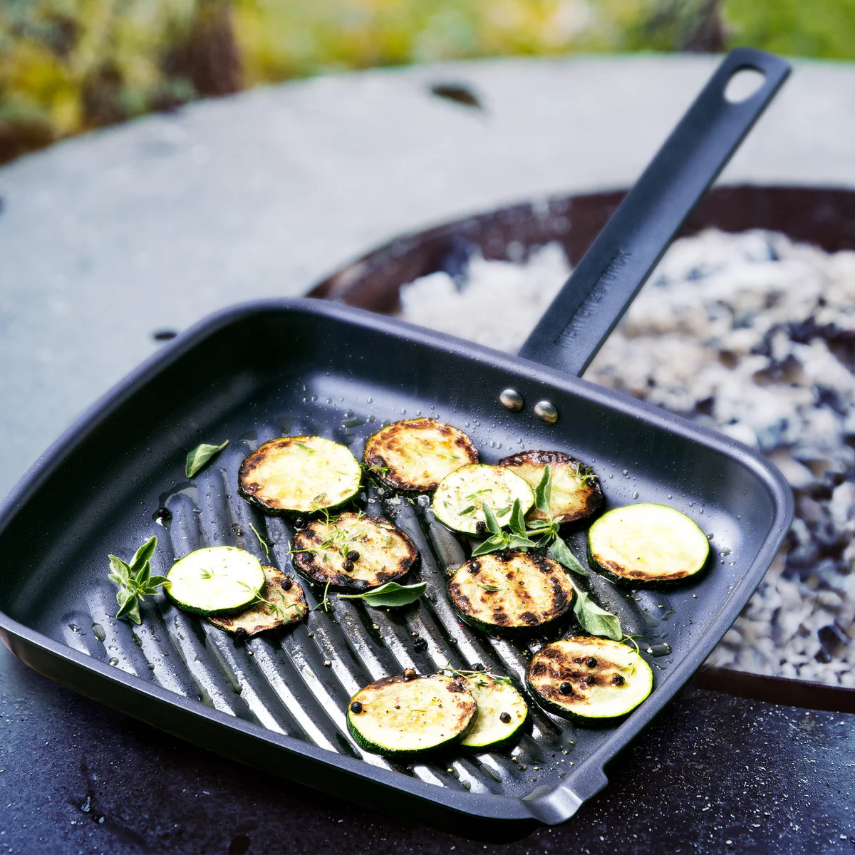 Merten & Storck Carbon Steel 11 Square Grill Pan