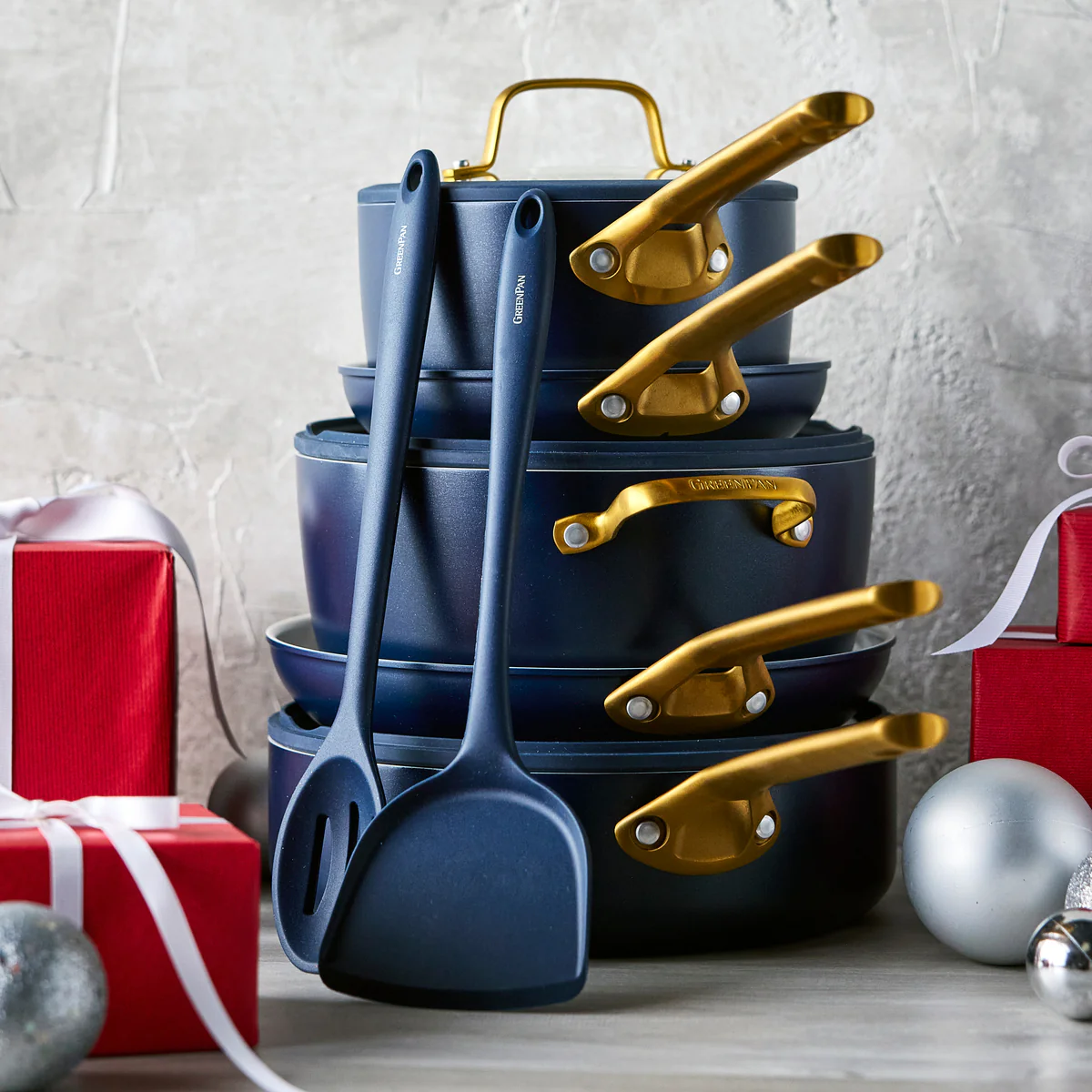 Reserve Pro Ceramic Nonstick 10-Piece Cookware Set | Twilight