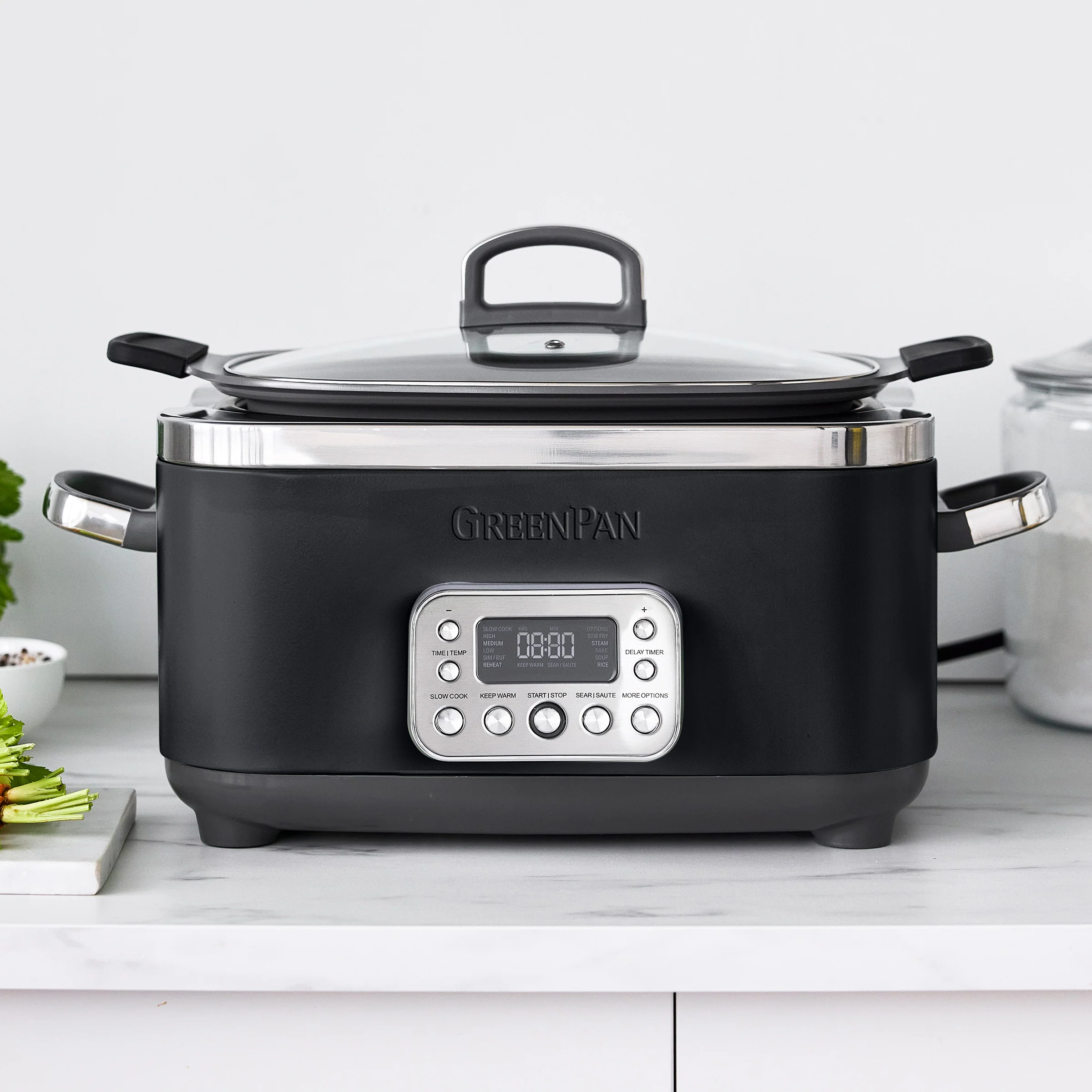 Elite 14-in-1 6-Quart Slow Cooker | Black