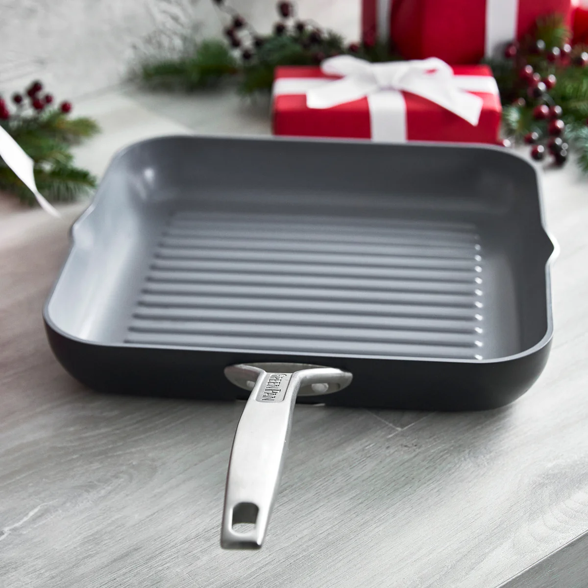 Paris Pro Ceramic Nonstick 11 Square Grill Pan