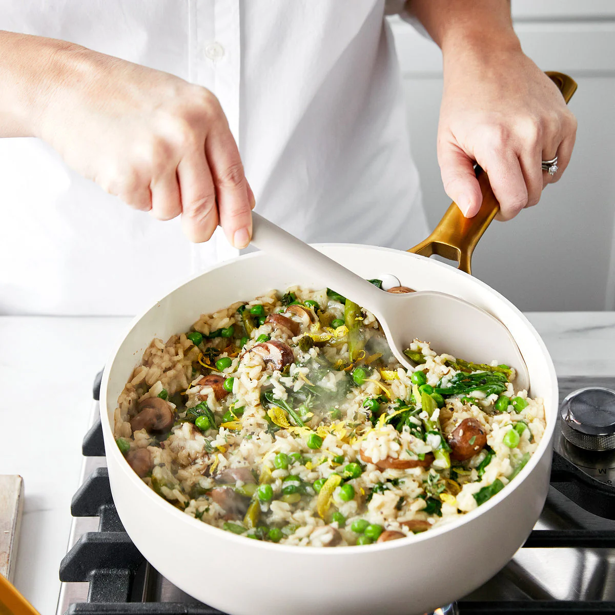 Platinum Silicone Ultimate Spoon | Taupe