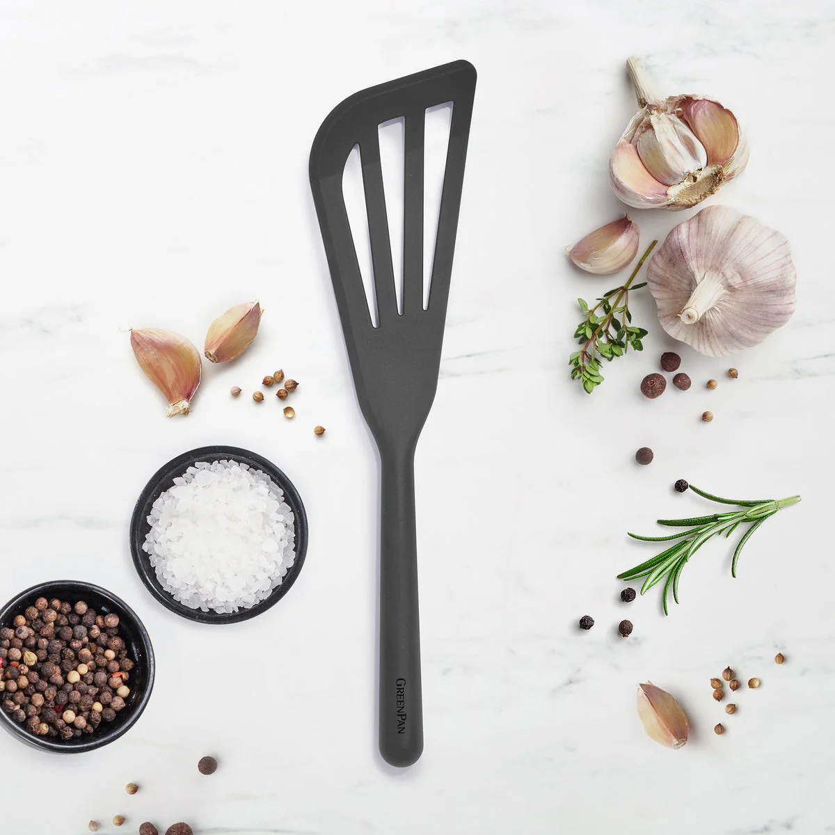 Platinum Silicone Fish Turner | Gray