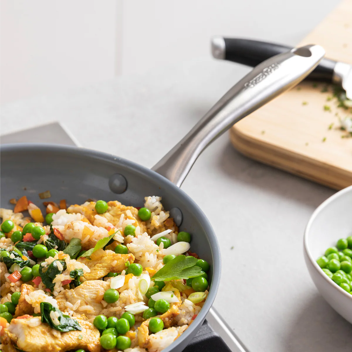 Lima Ceramic Nonstick 12 Frypan with Lid