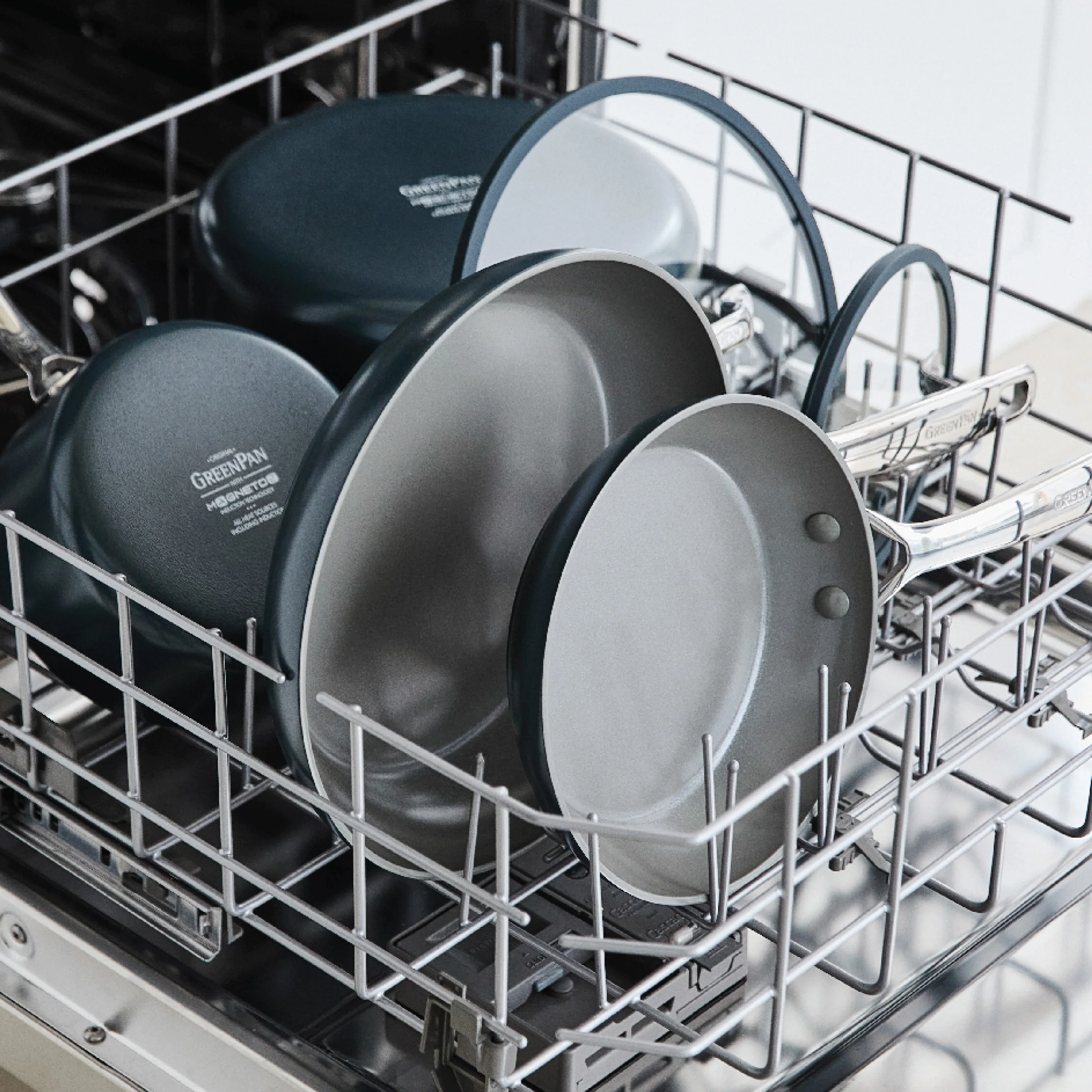 Eras Ceramic Nonstick 11-Piece Cookware Set | Slate