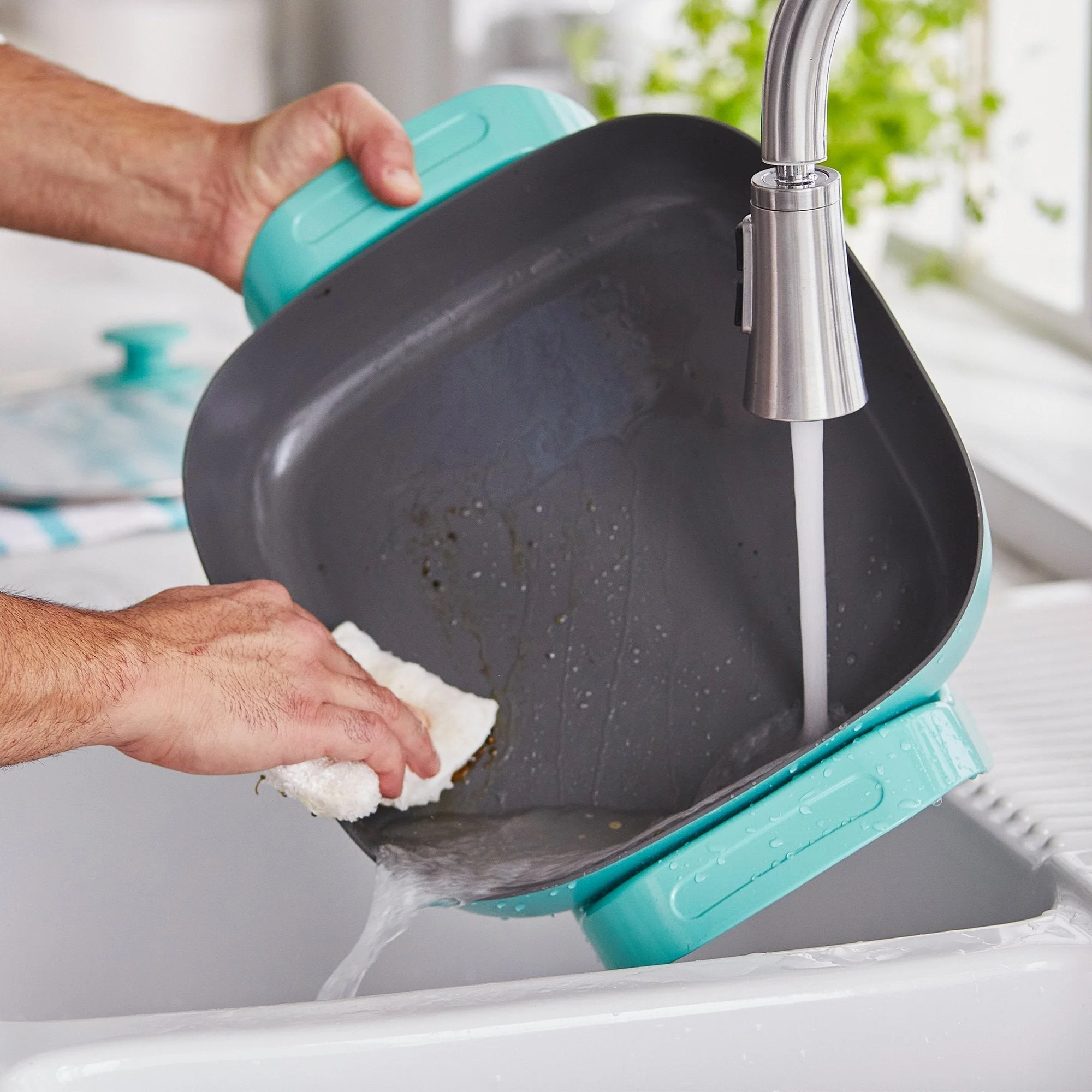 GreenLife Electric Skillet | Turquoise