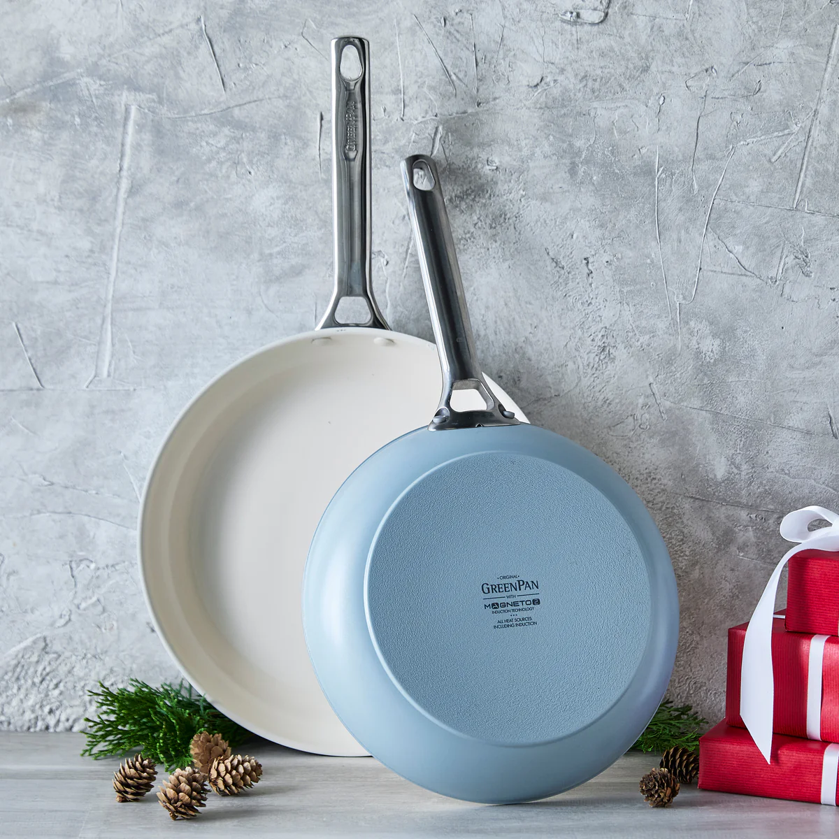 Padova Pro Ceramic Nonstick 8 and 10 Frypan Set