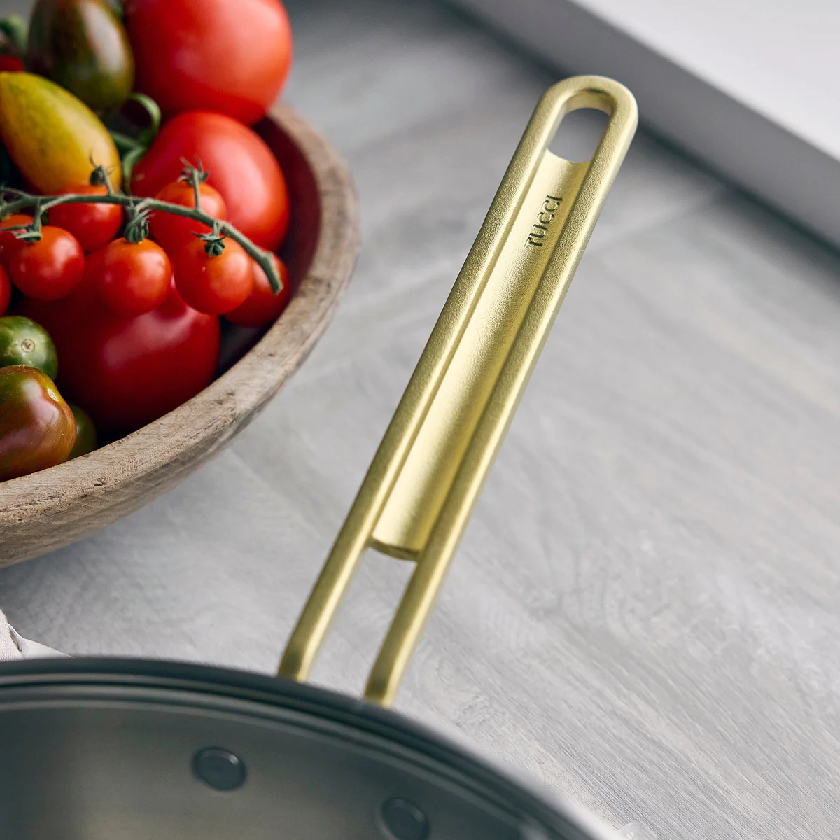 Stanley Tucci™ Uncoated Stainless Steel 6.5-Quart Stanley Pan with Lid