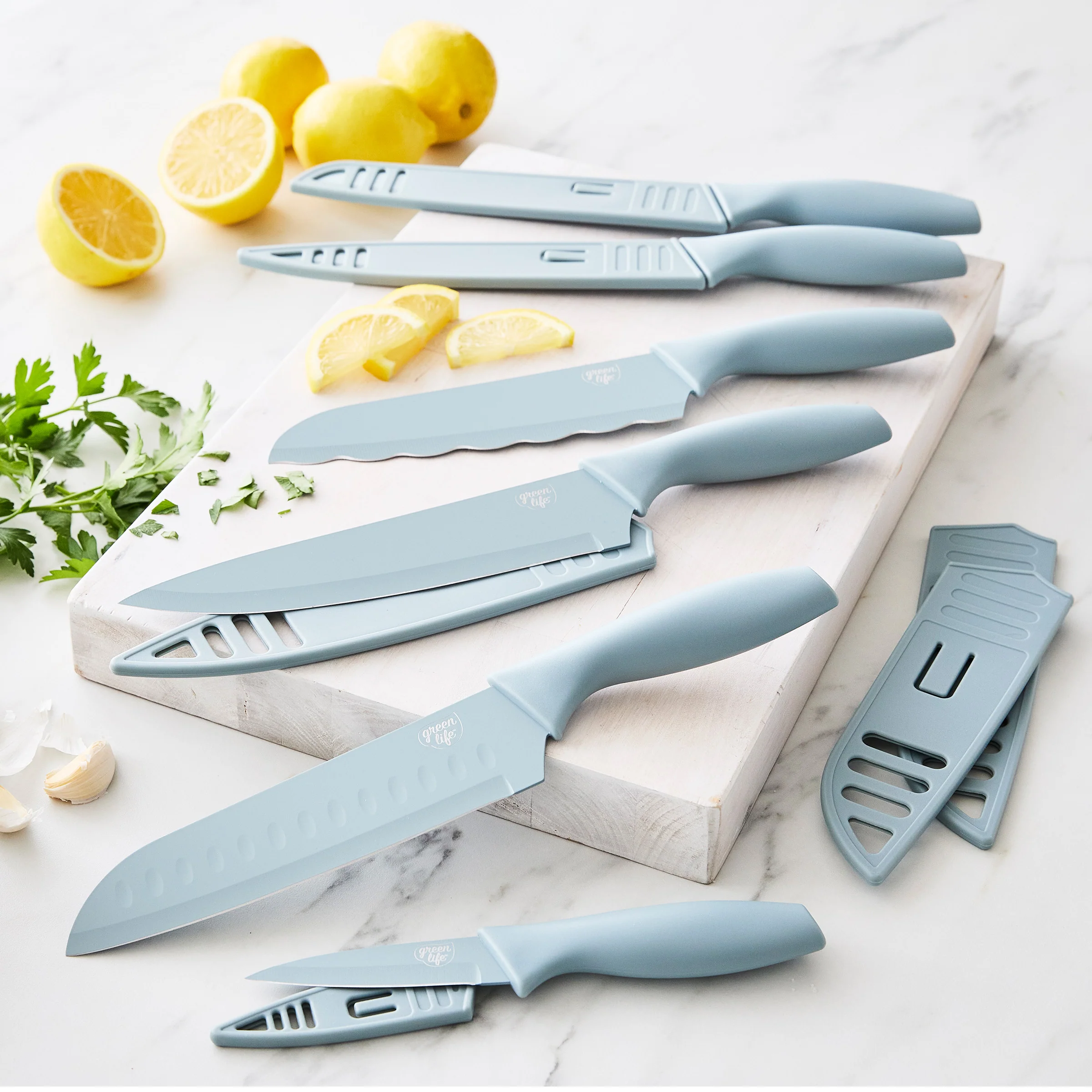 GreenLife 6-Piece Cutlery Set | Blue Haze