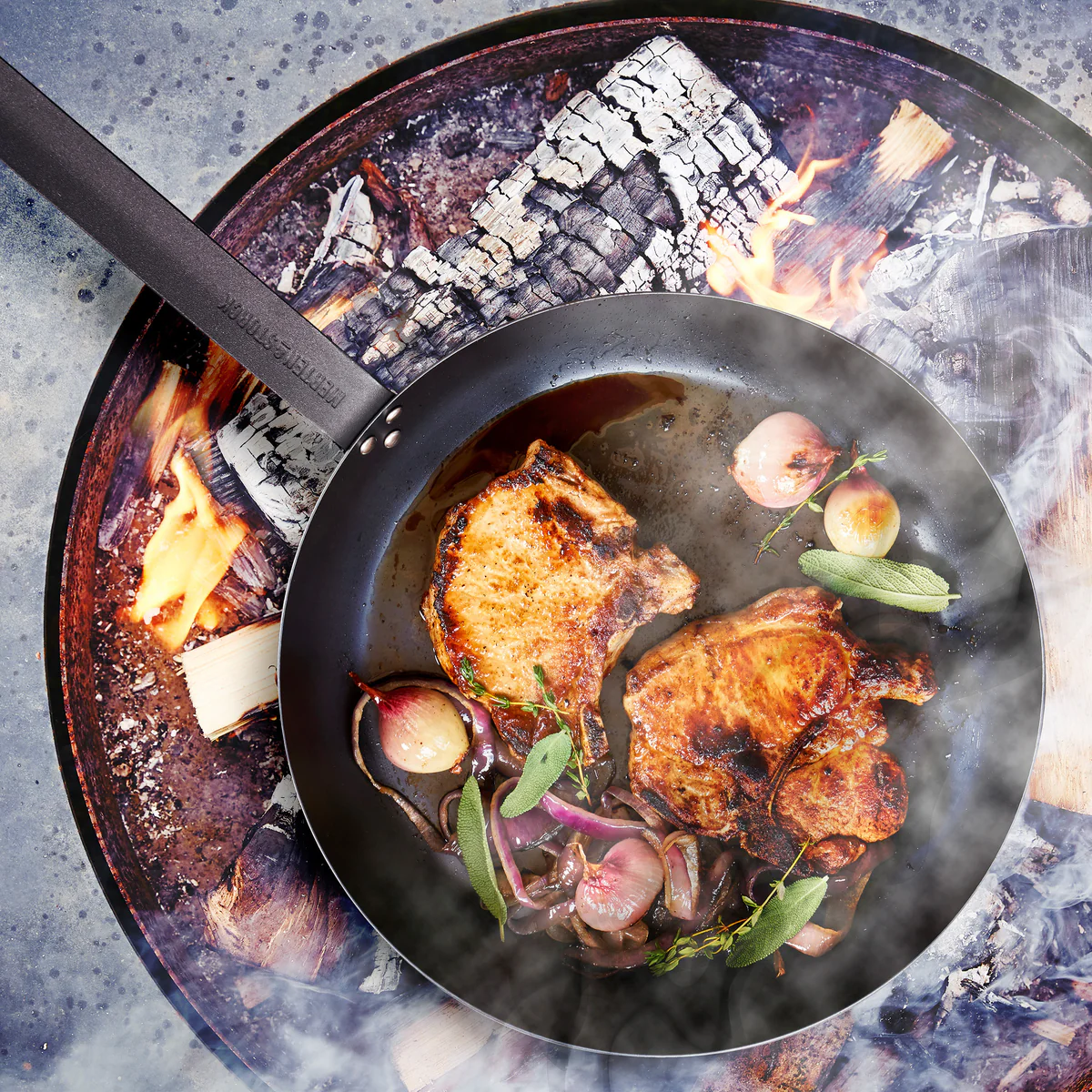 Merten & Storck Carbon Steel 8 Frypan