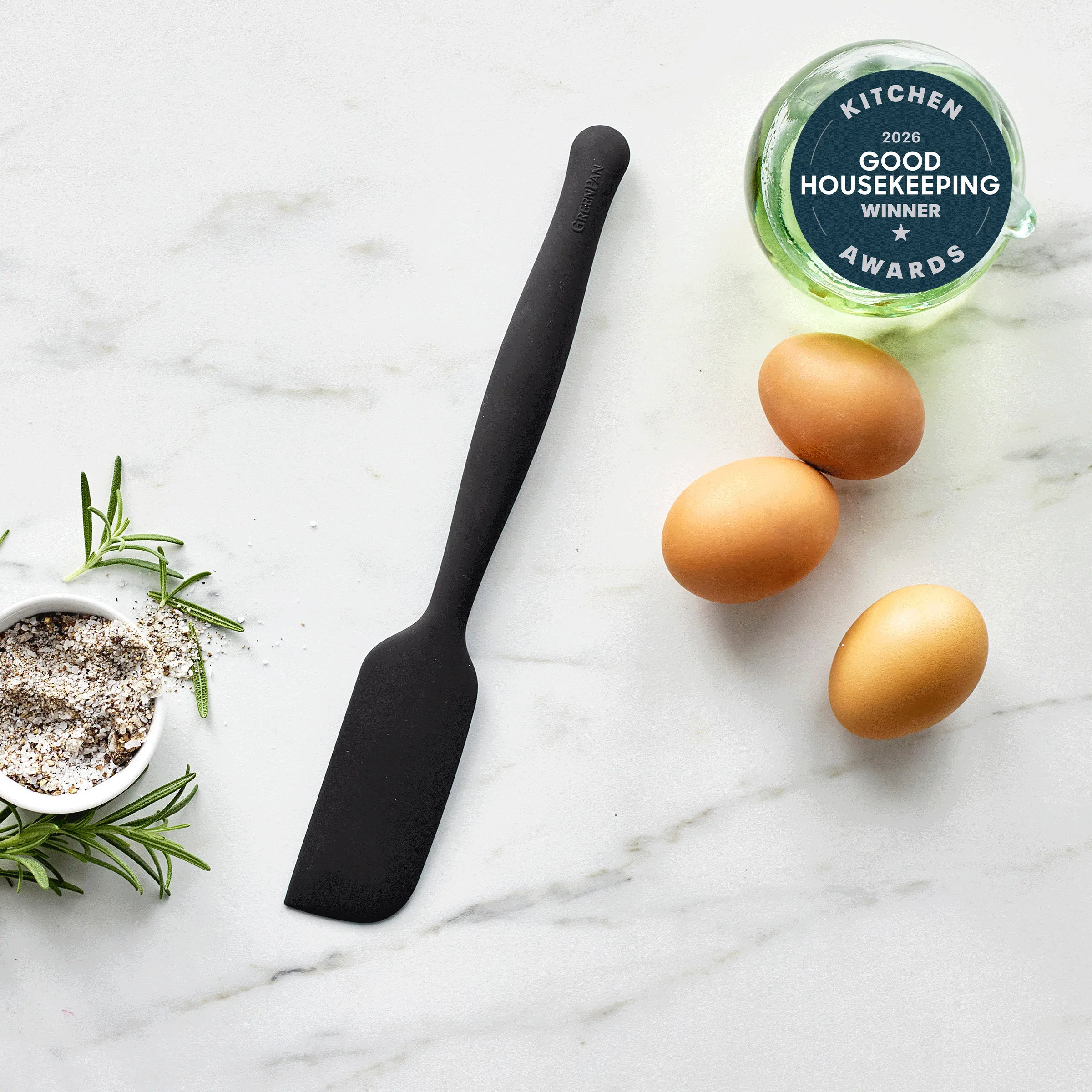 Premiere Silicone Small Jar Scraper | Black