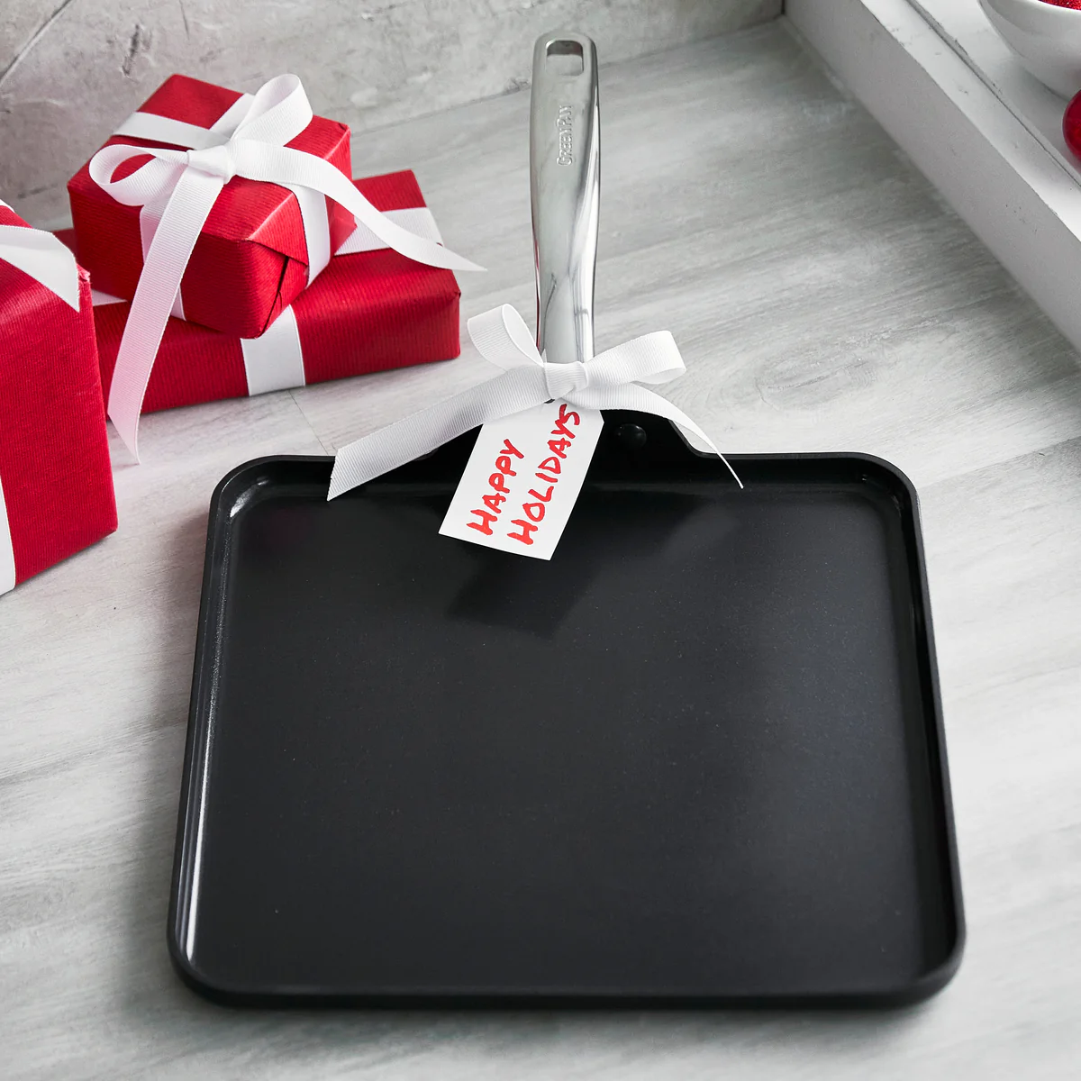 Chatham Black Ceramic Nonstick 11 Square Griddle