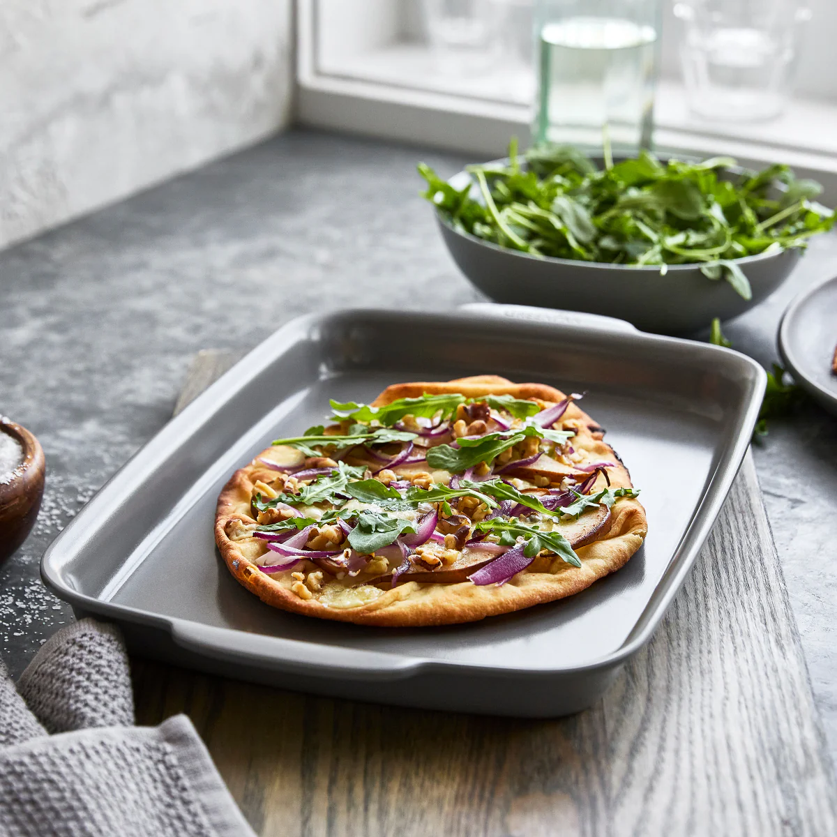 Premiere Ovenware Ceramic Nonstick 2-Piece 13 x 9  Quarter Sheet Pan Set