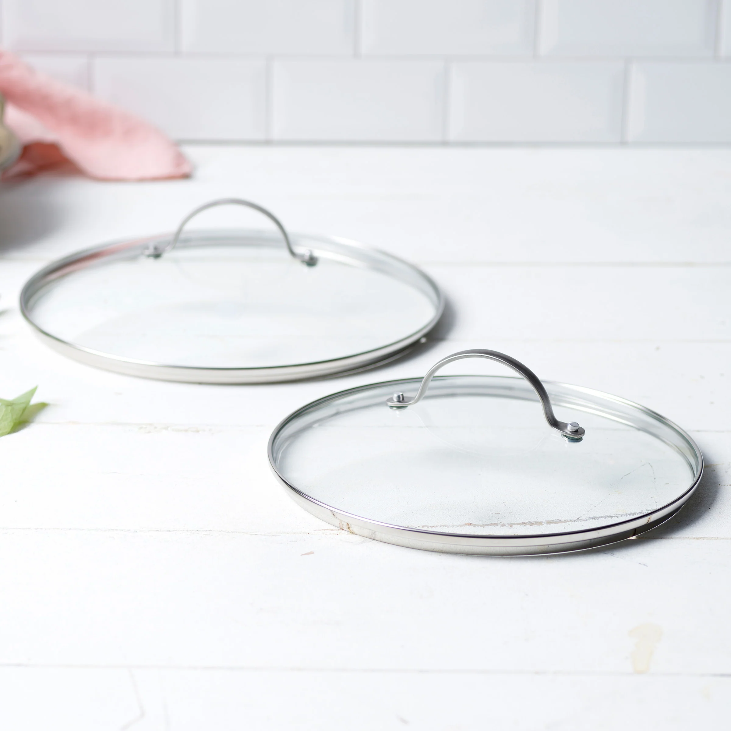 GreenPan Glass Lid Set - 9.5 & 11