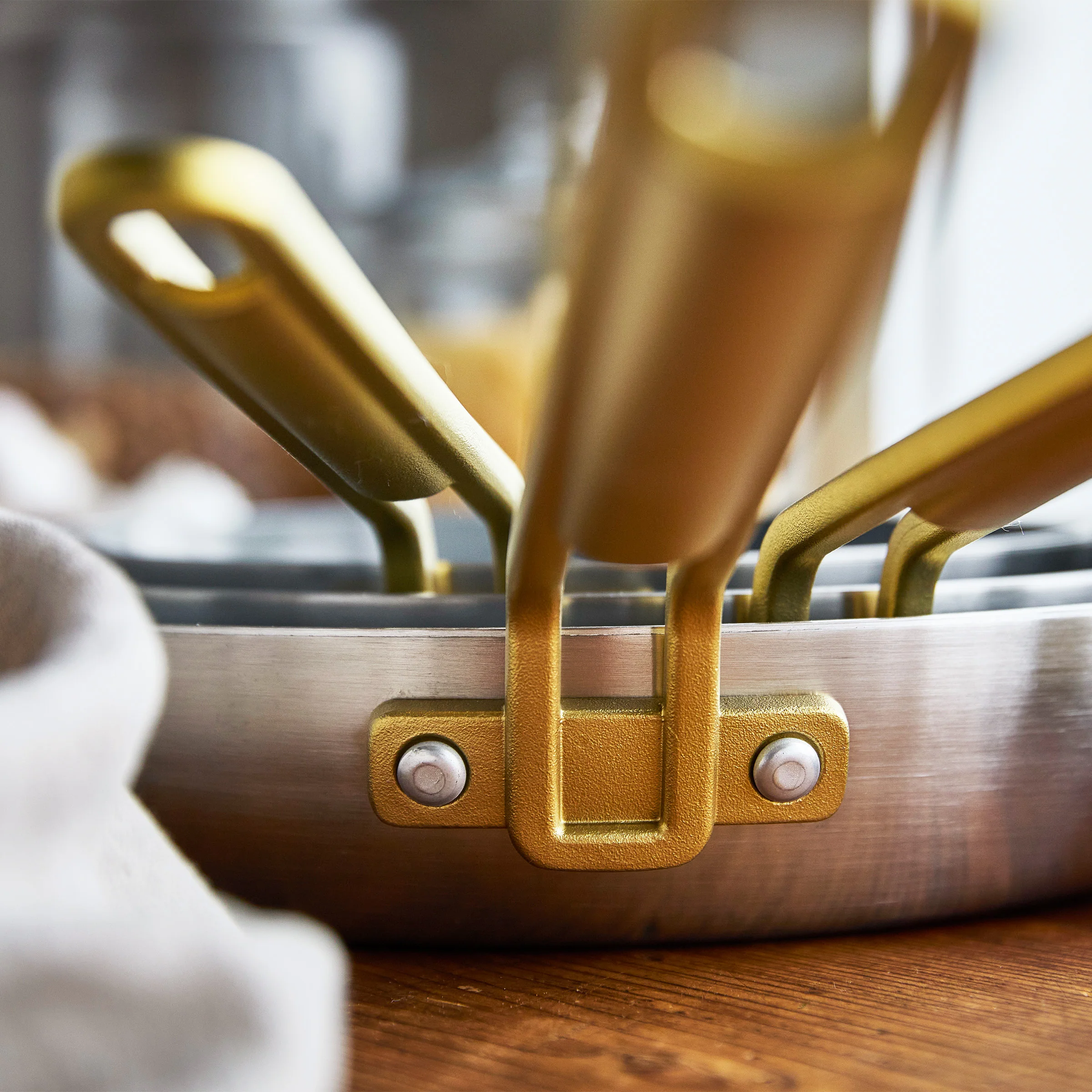 Stanley Tucci™ Stainless Steel Ceramic Nonstick 8, 10 and 12 Frypan Set