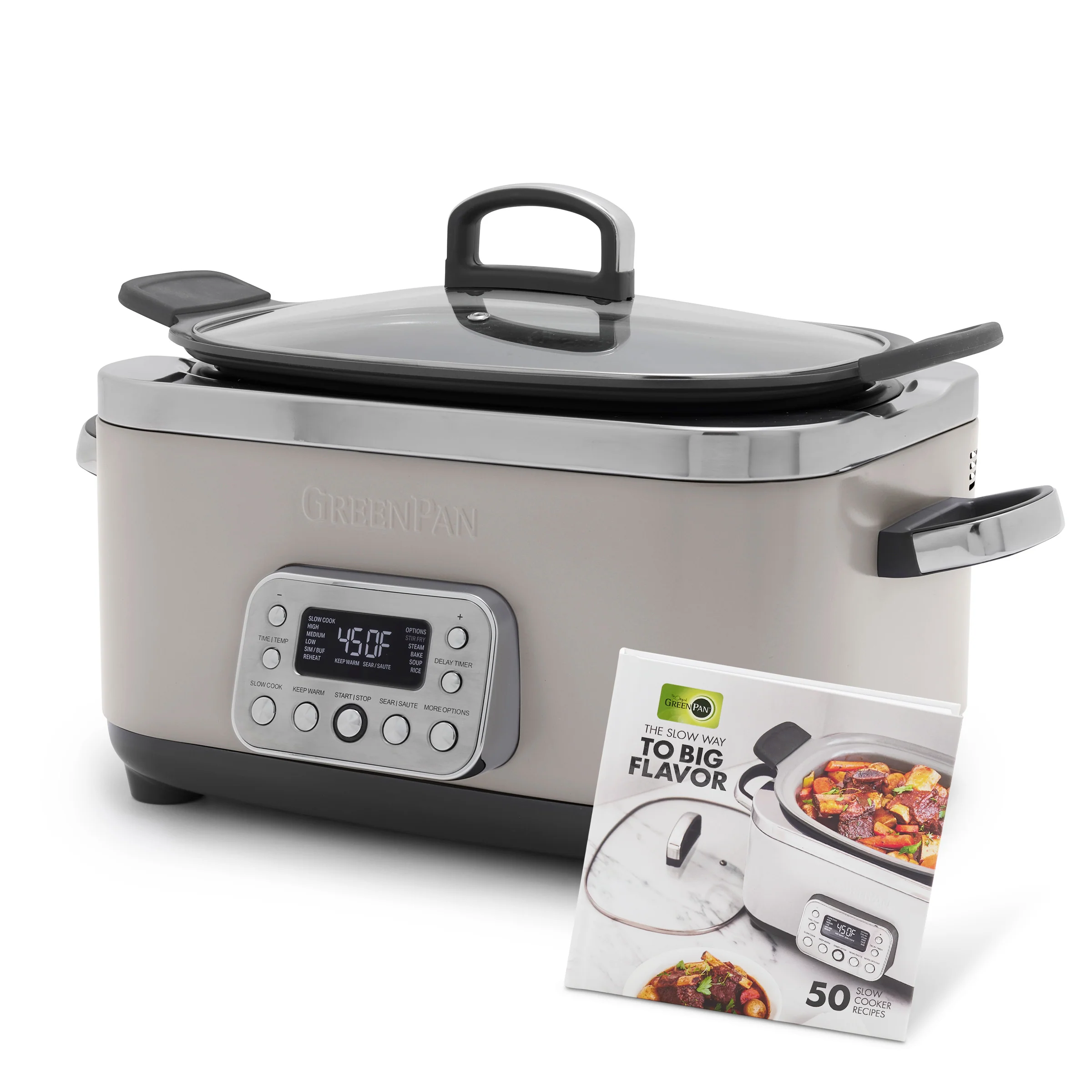 Elite 14-in-1 6-Quart Slow Cooker | Clay