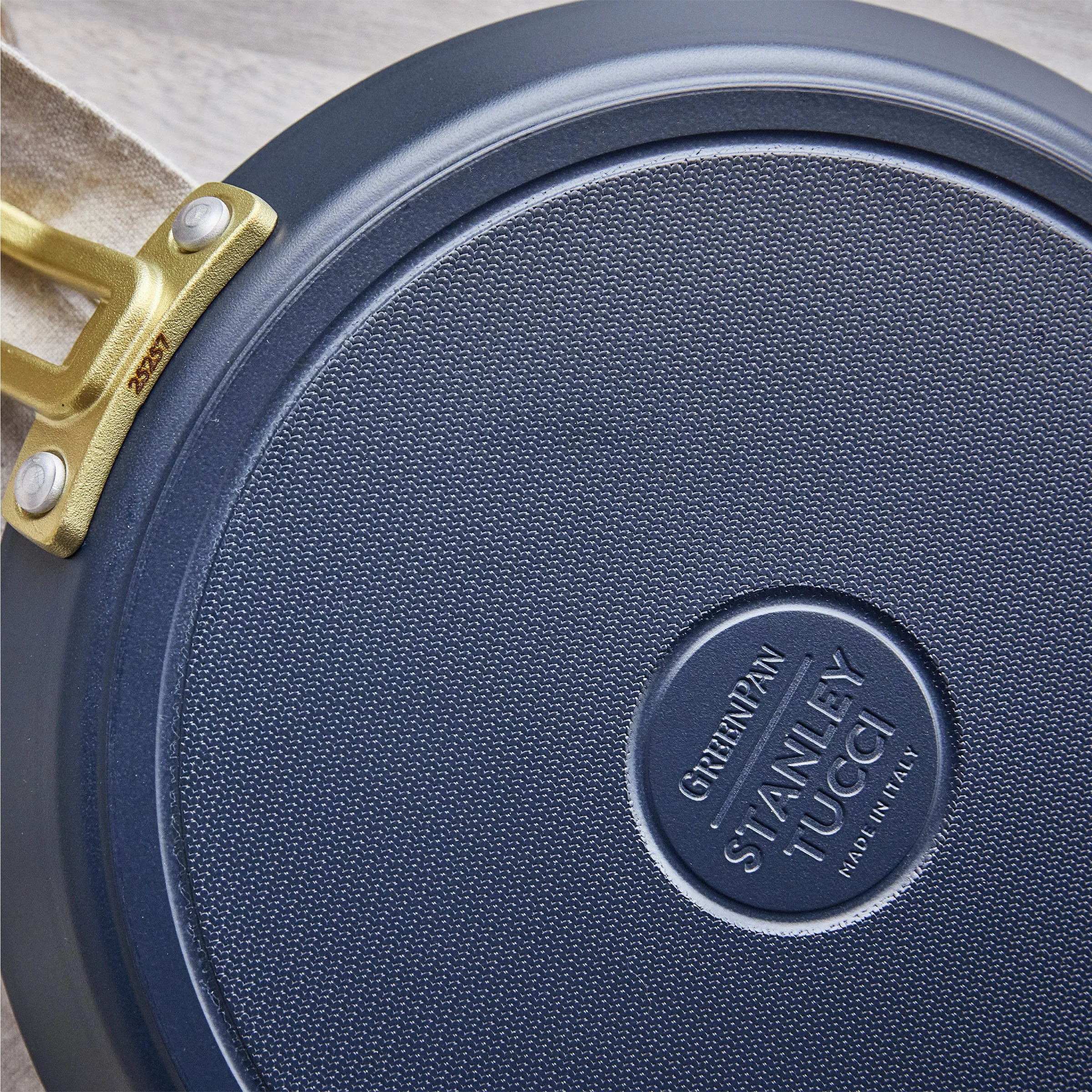 Stanley Tucci™ Ceramic Nonstick 10 Crepe and Omelette Pan | Marino Blue