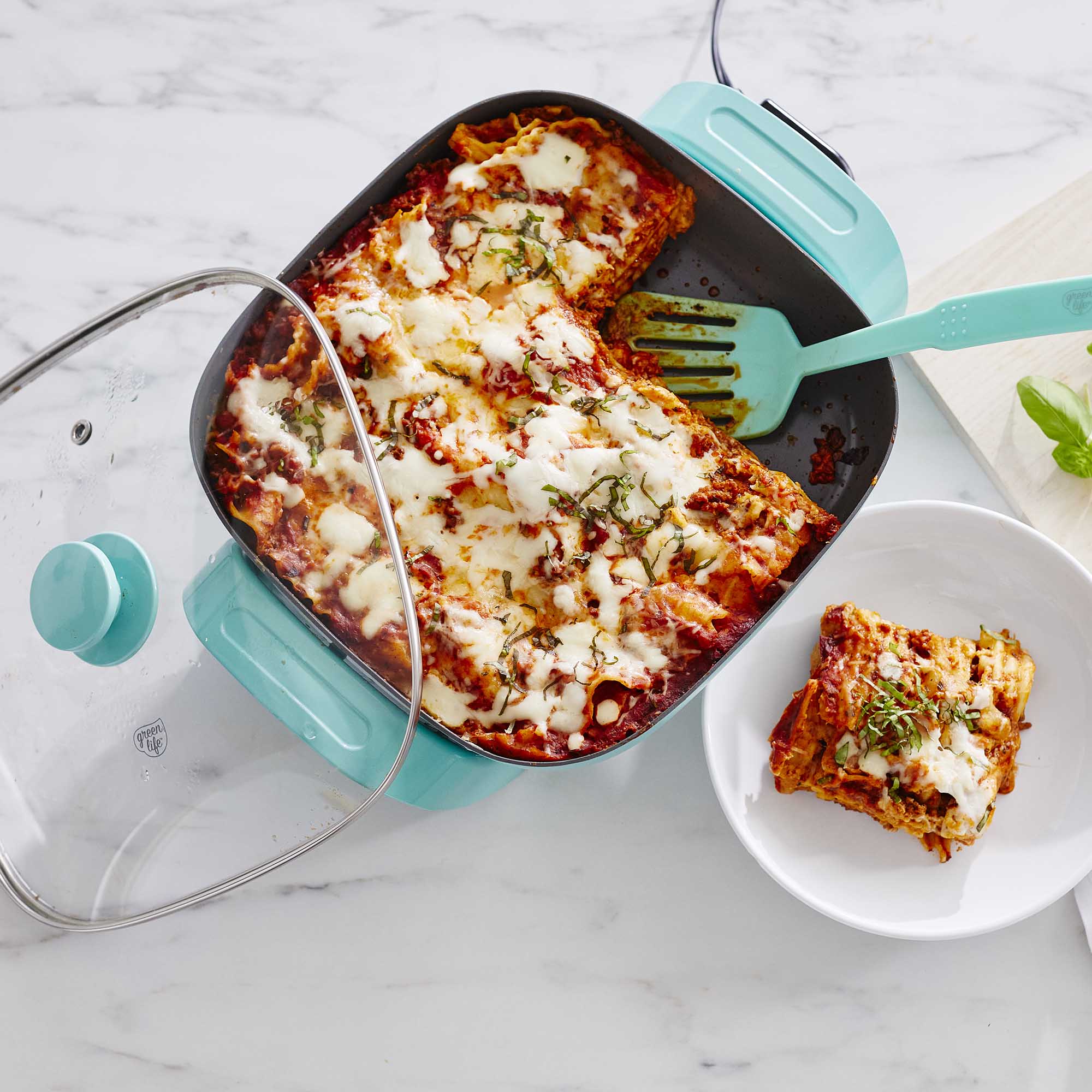 GreenLife Electric Skillet | Turquoise