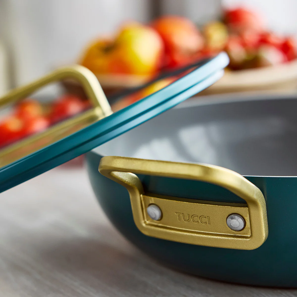 Stanley Tucci™ Ceramic Nonstick 4.5-Quart Stanley Pan Jr. | Venetian Teal