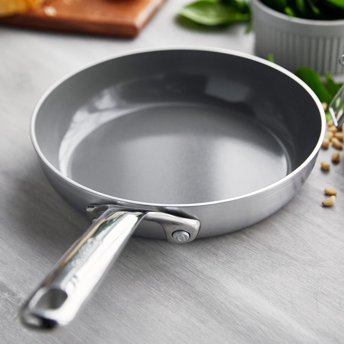 GP5 Stainless Steel 8 Frypan | Mirror Handle