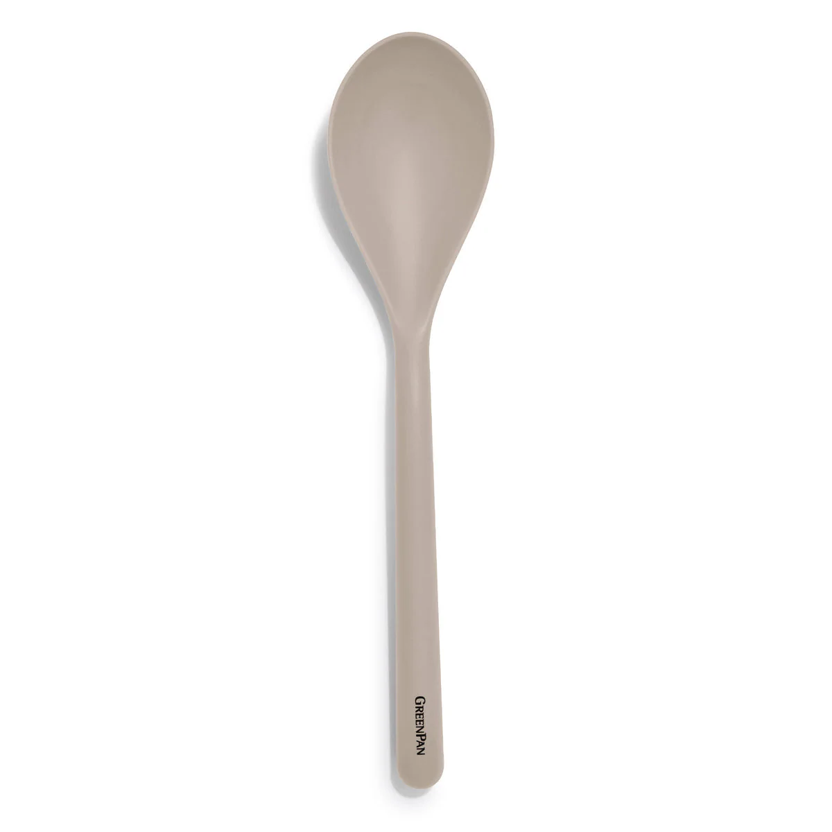 Platinum Silicone Solid Spoon | Taupe