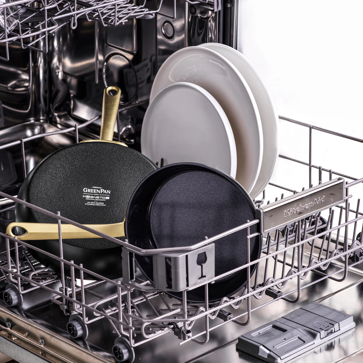 Craft Ceramic Nonstick 8 and 11 Frypan Set | Black