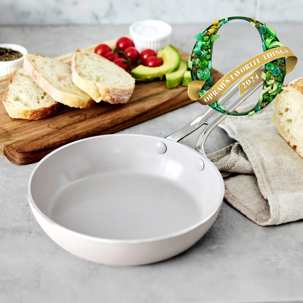 Nova Ceramic Nonstick 8 Frypan | Clay