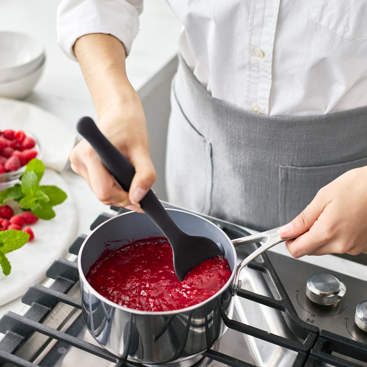 Premiere Silicone Tasting Spoon | Black