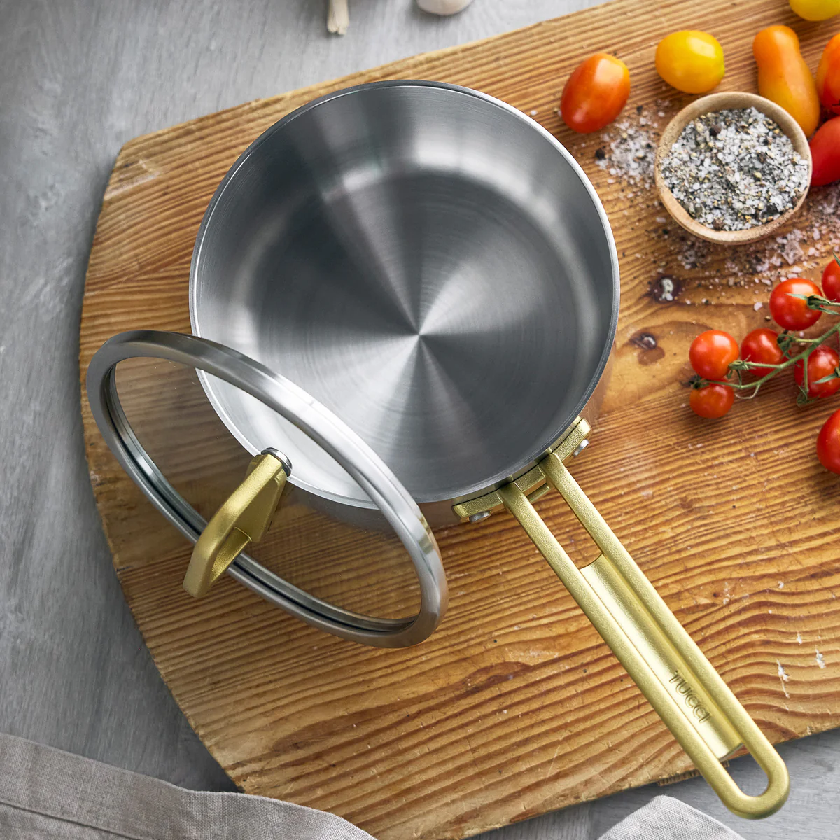 Stanley Tucci™ Uncoated Stainless Steel 2-Quart Saucepan with Lid