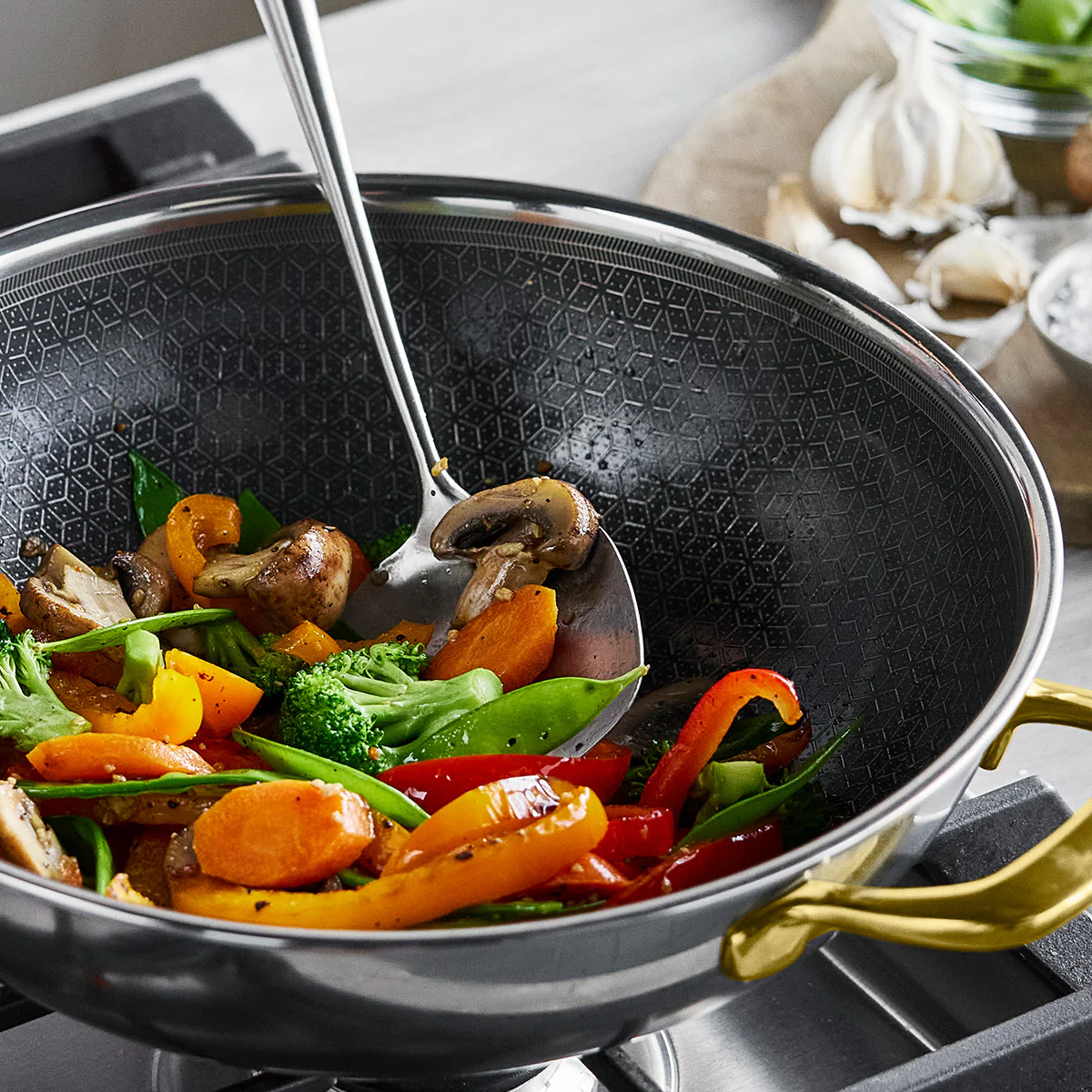 Spectra Gold Thermobond Hybrid Ceramic Nonstick 12-Piece Cookware Set