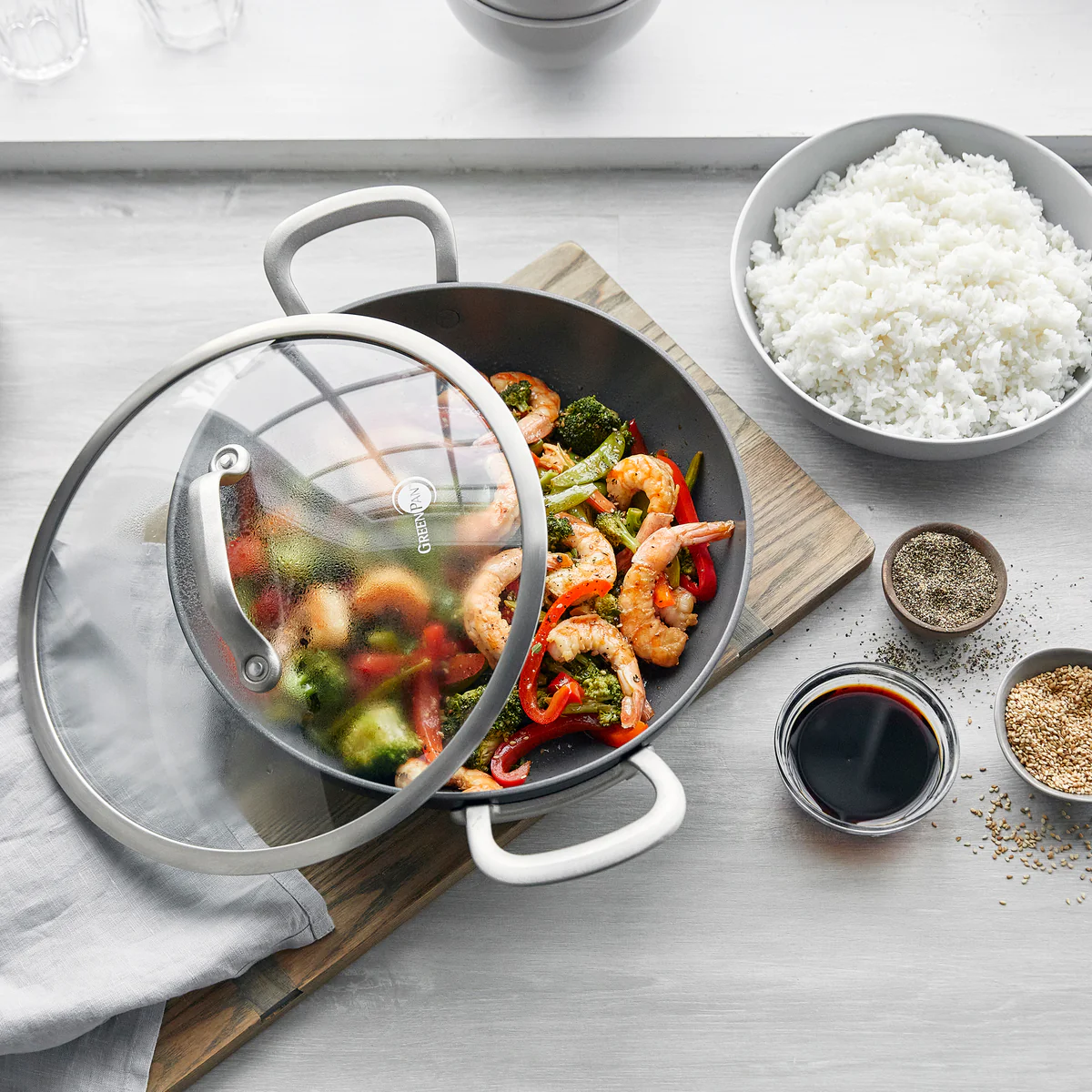 Craft Ceramic Nonstick 11 Everyday Pan with Lid