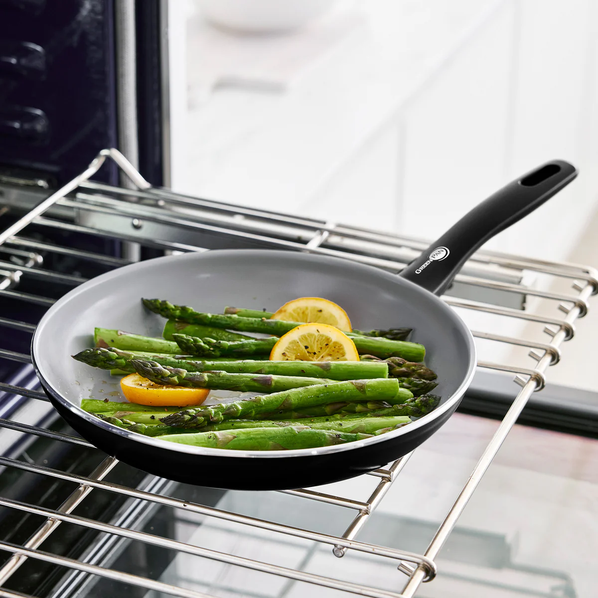 Dover Ceramic Nonstick 8 and 10 Frypan Set | Black