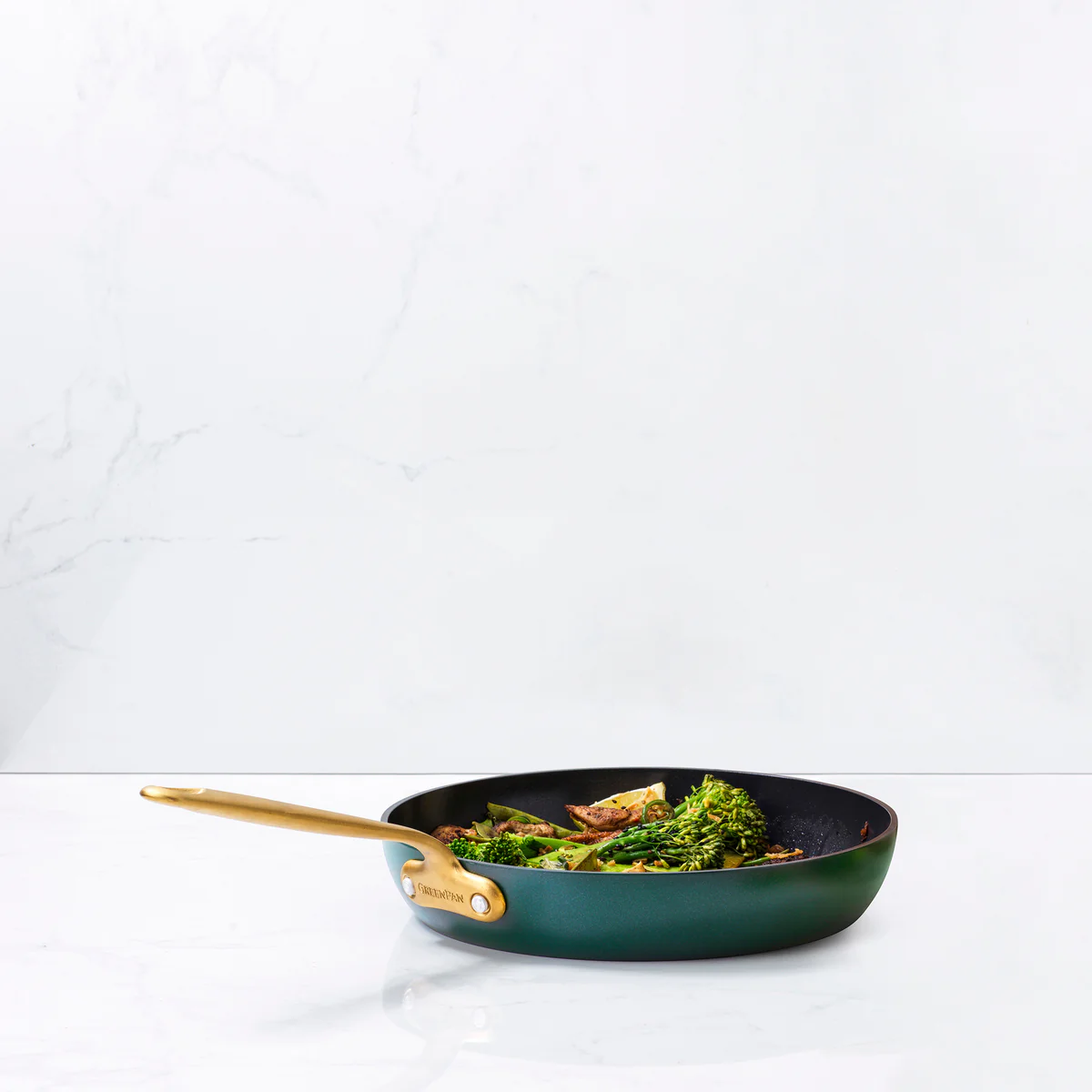 Craft Ceramic Nonstick 8, 9.5 and 11 Frypan Set | Forest Green
