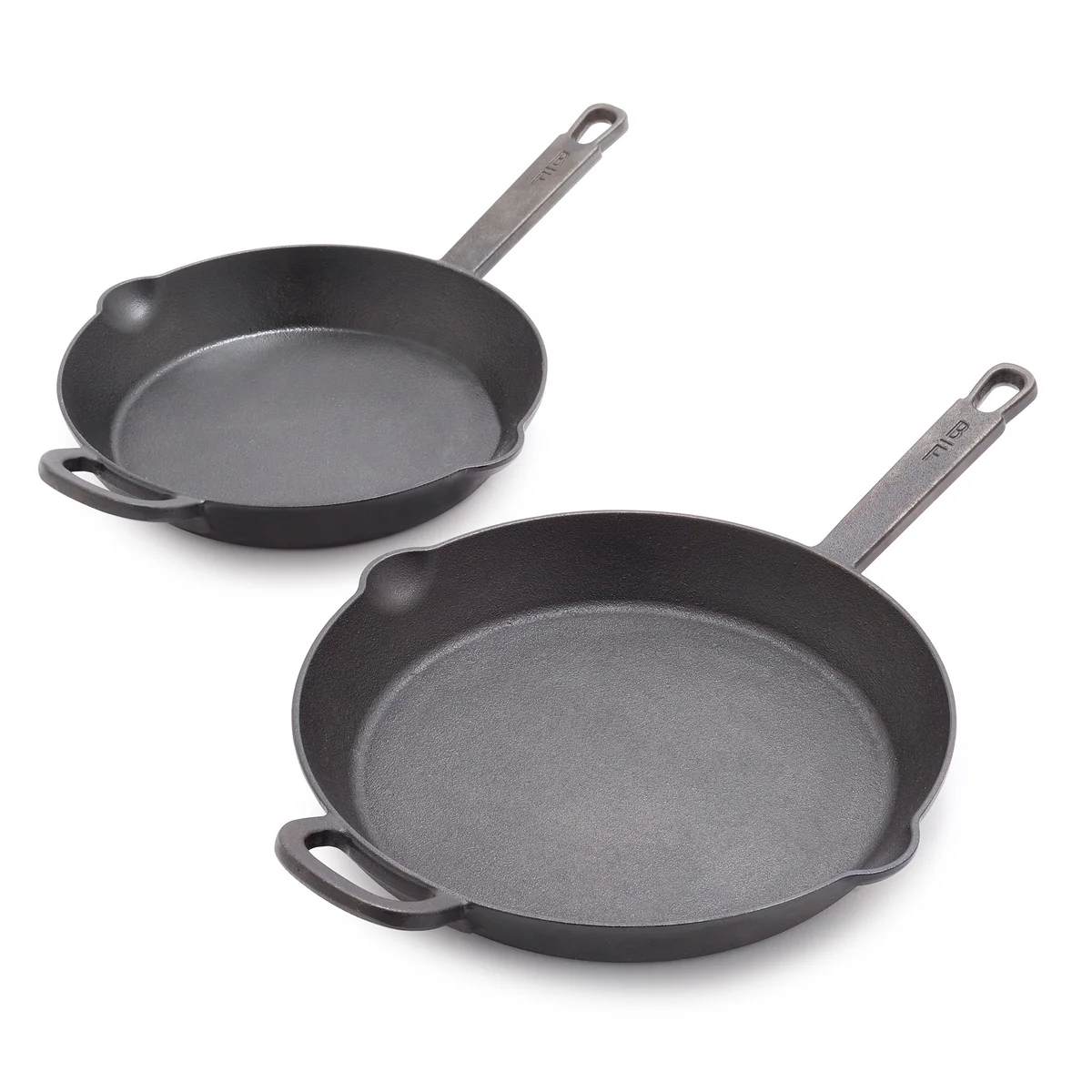 Bobby Flay by GreenPan 10 and 12 Cast Iron Frypan Set