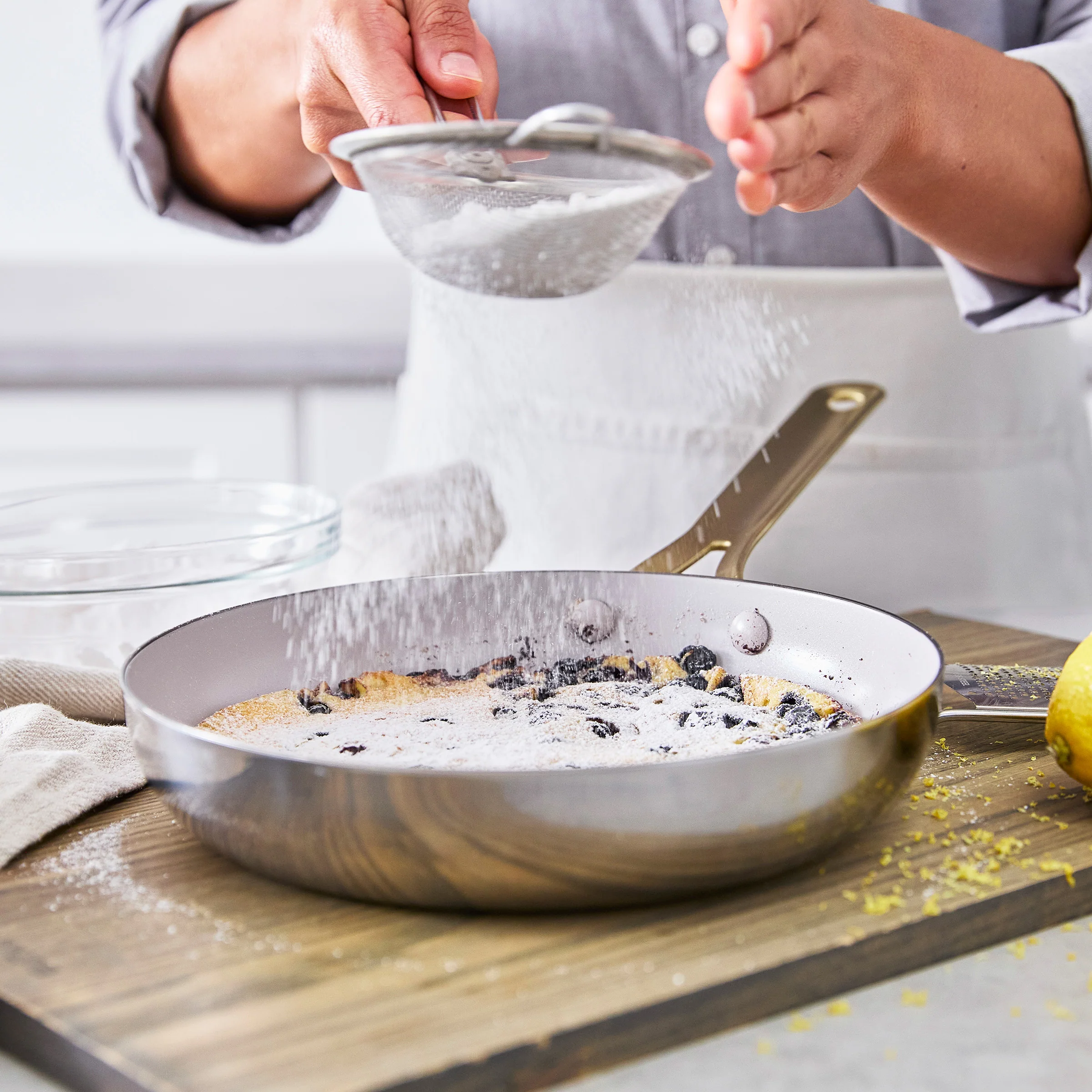 Nova Gallery Stainless Steel 10 and 12 Frypan Set