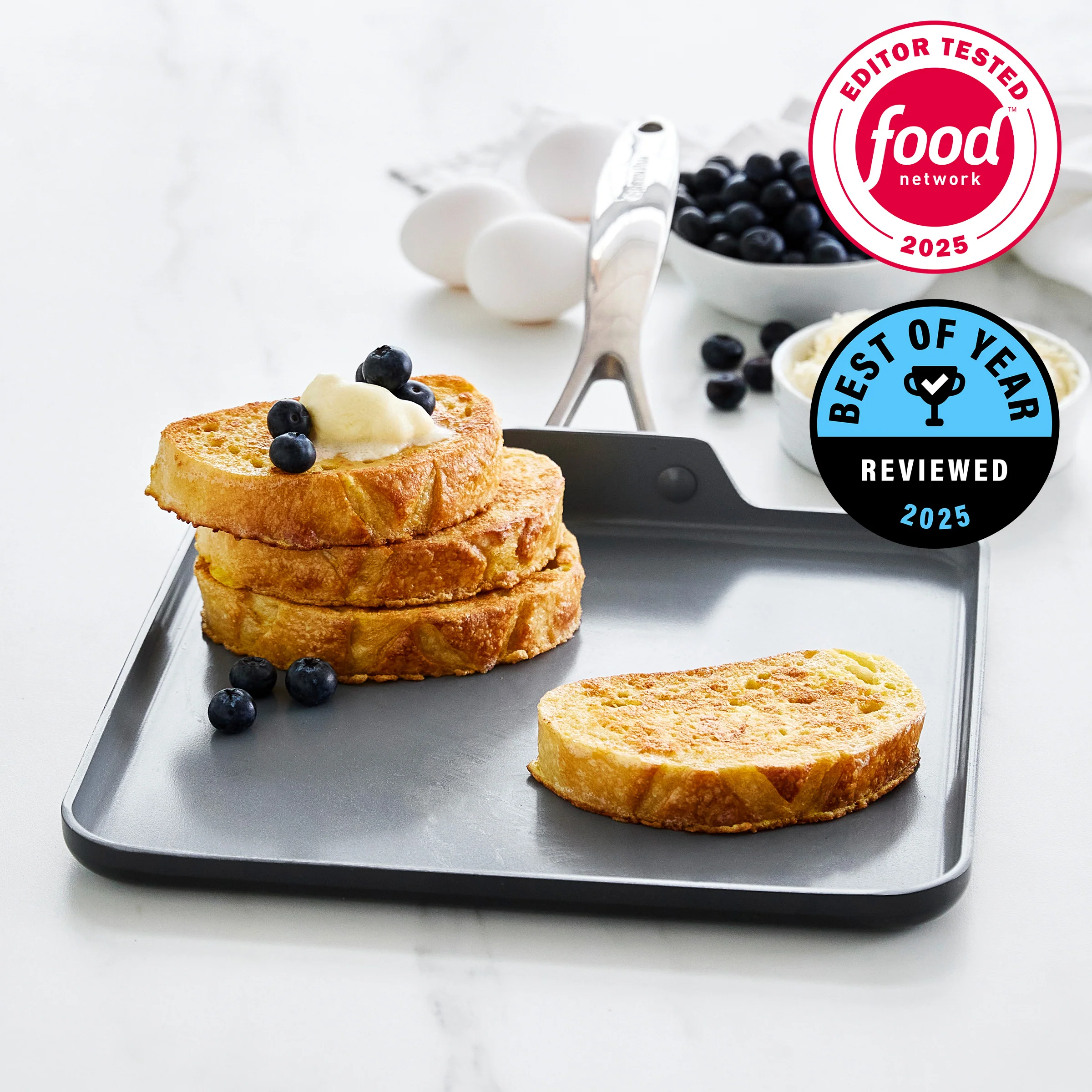 Valencia Pro Ceramic Nonstick 11 Square Griddle