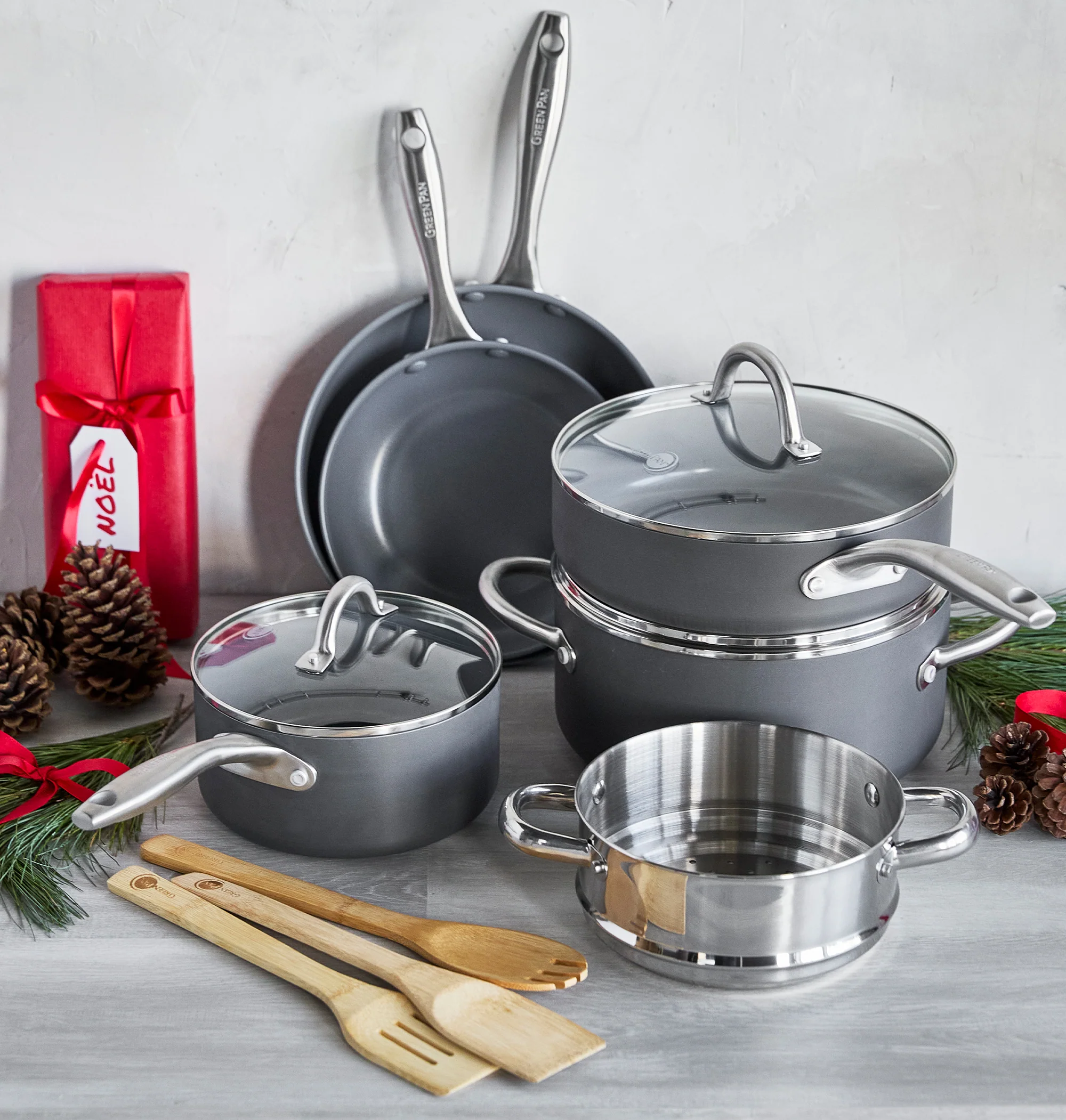 Lima Ceramic Nonstick 12-Piece Cookware Set