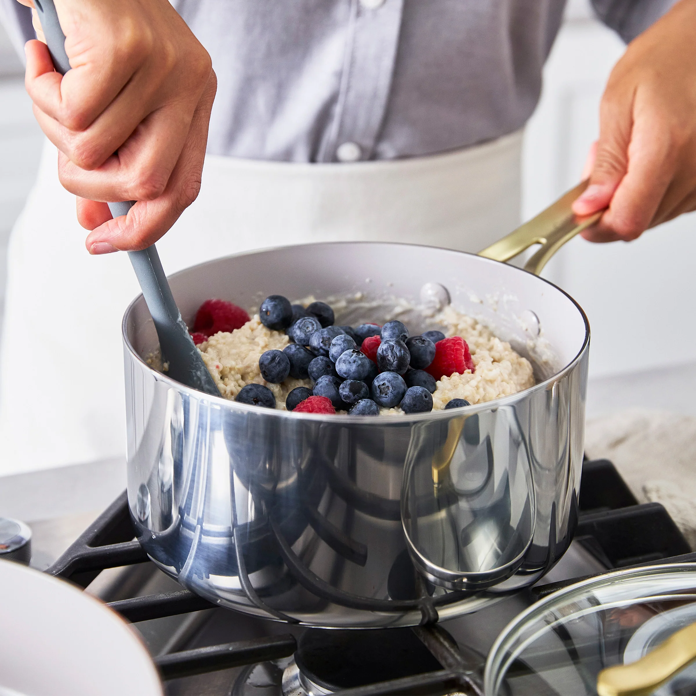 Nova Gallery Stainless Steel 10-Piece Cookware Set