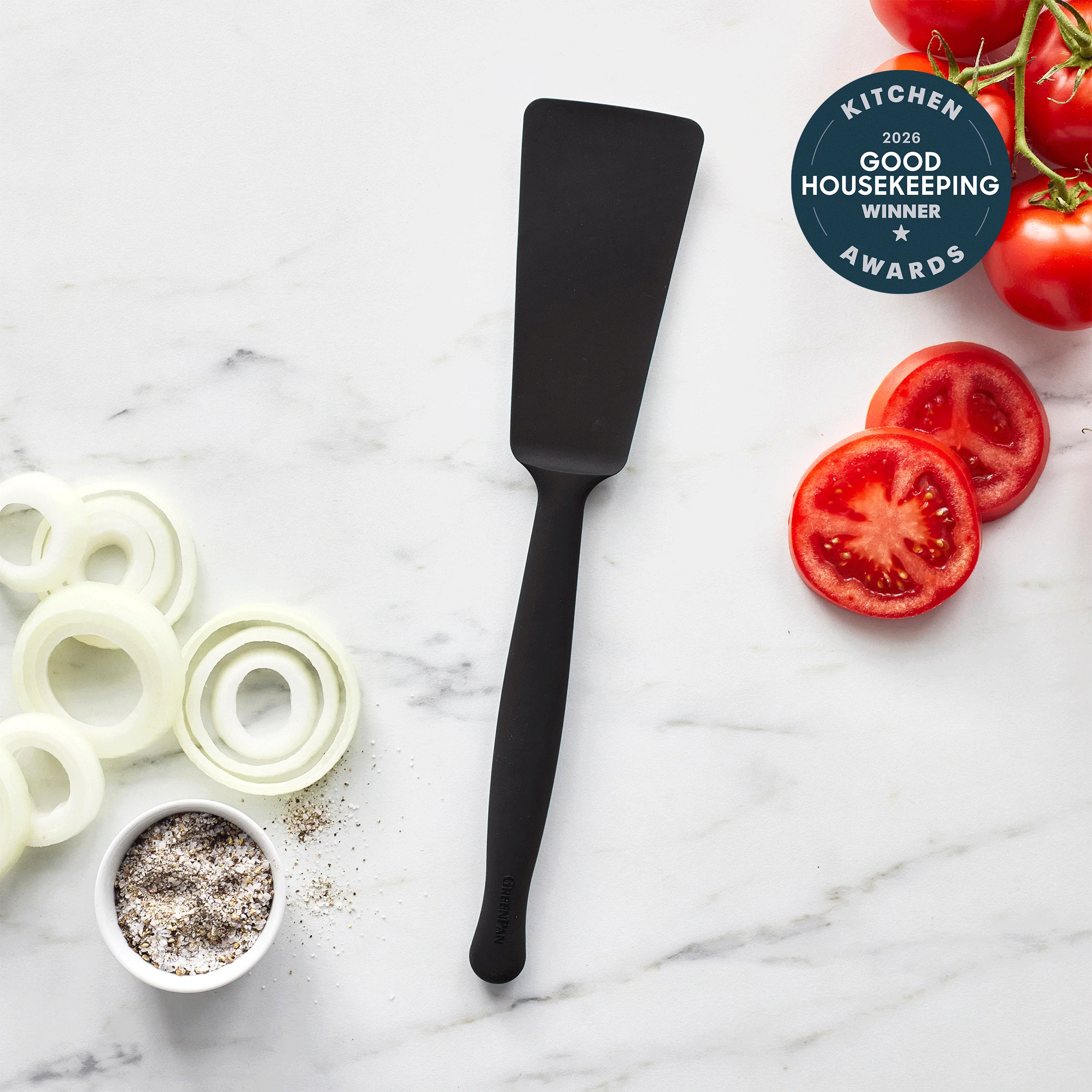 Premiere Silicone Burger Turner | Black