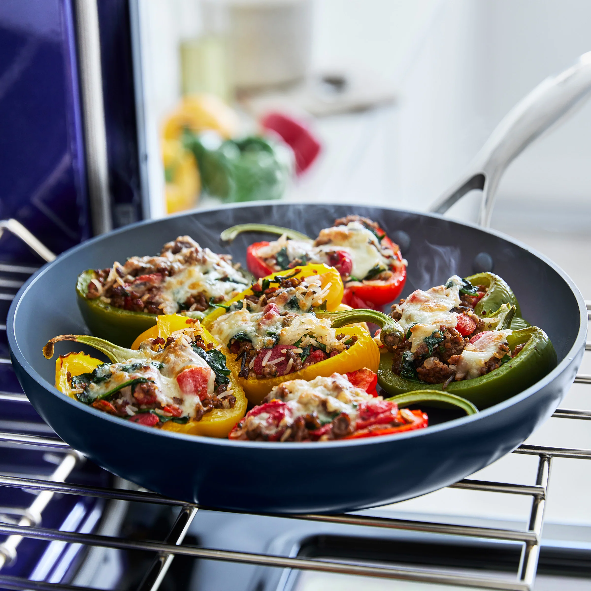 Valencia Pro Ceramic Nonstick 19-Piece Cookware Set | Twilight