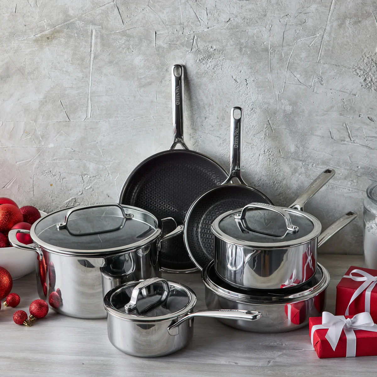 Spectra Thermobond Hybrid Ceramic Nonstick 12-Piece Cookware Set