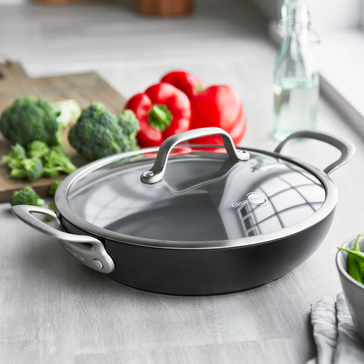 Craft Ceramic Nonstick 11 Everyday Pan with Lid