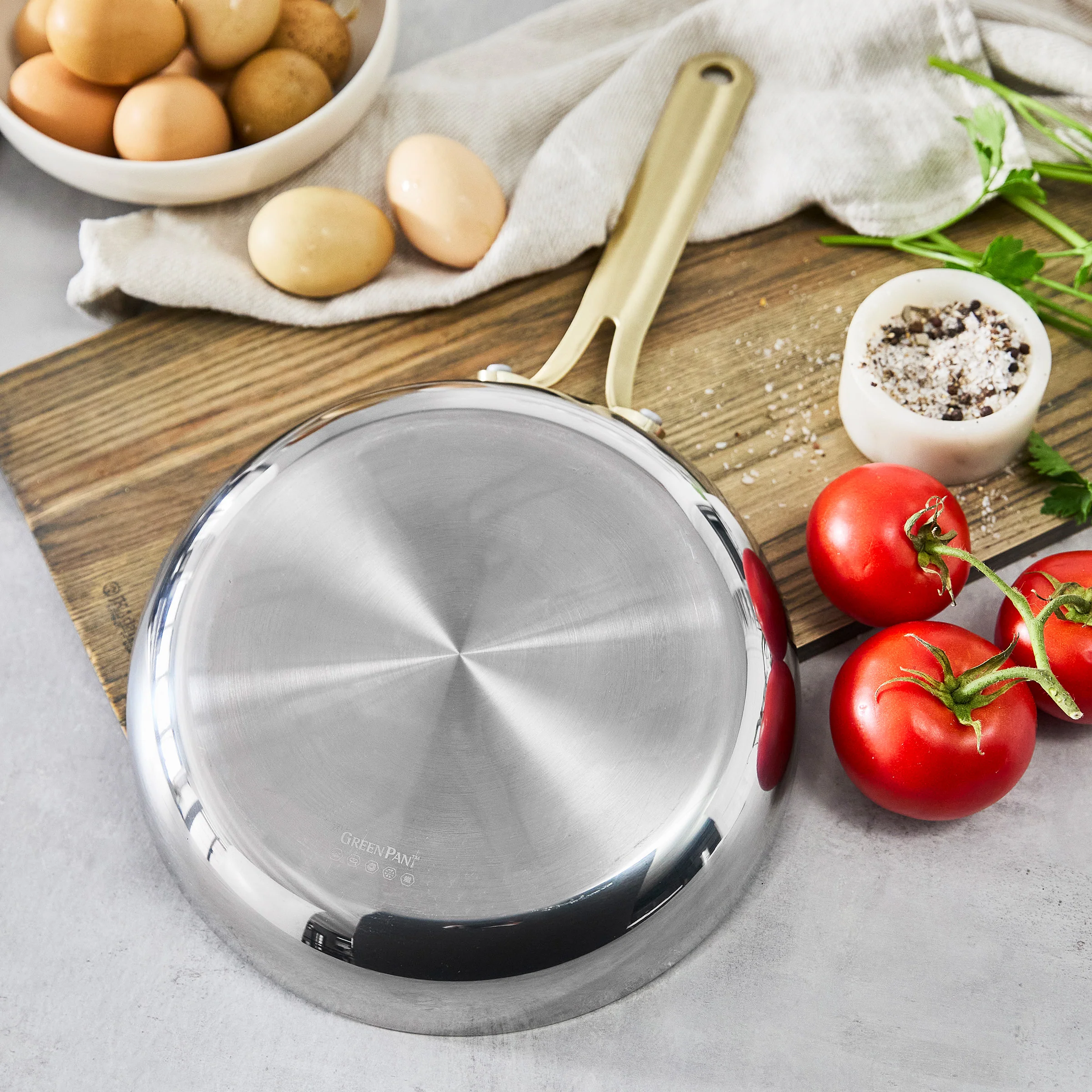 Nova Gallery Stainless Steel 10-Piece Cookware Set