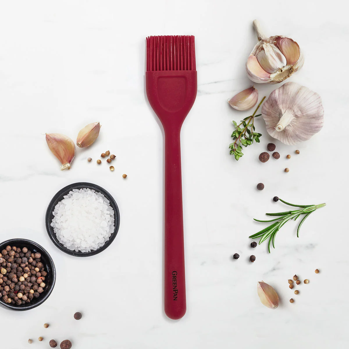 Platinum Silicone Basting Brush | Red