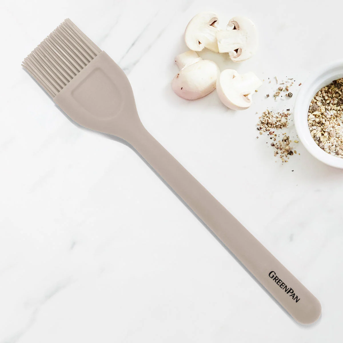 Platinum Silicone Basting Brush | Taupe