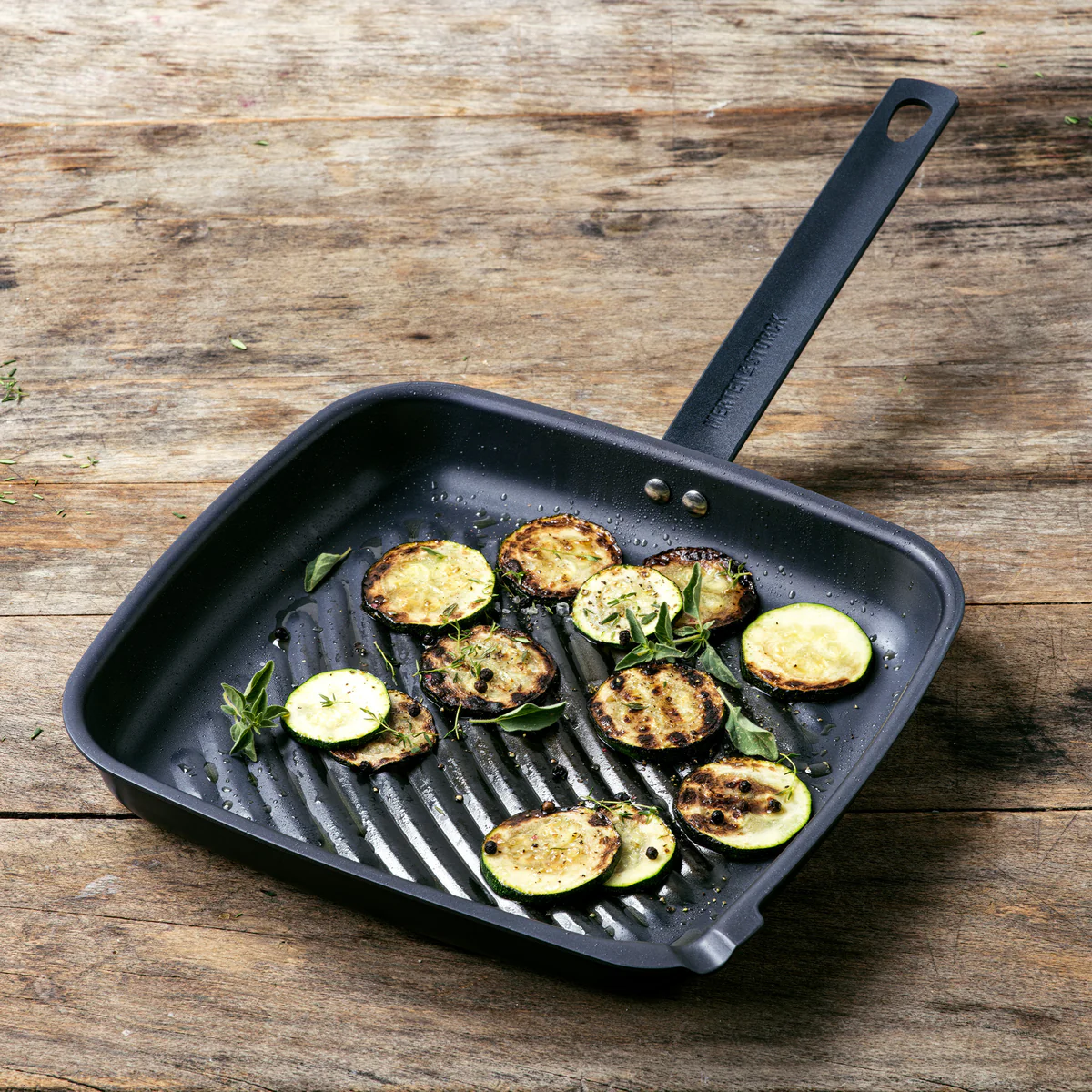 Merten & Storck Carbon Steel 11 Square Grill Pan