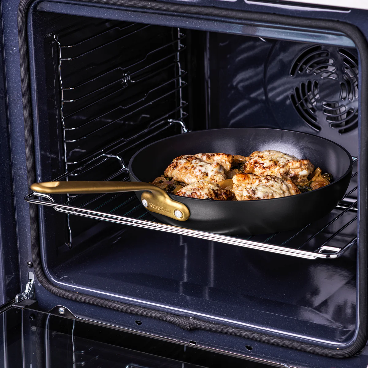 Craft Ceramic Nonstick 8, 9.5 and 11 Frypan Set | Black