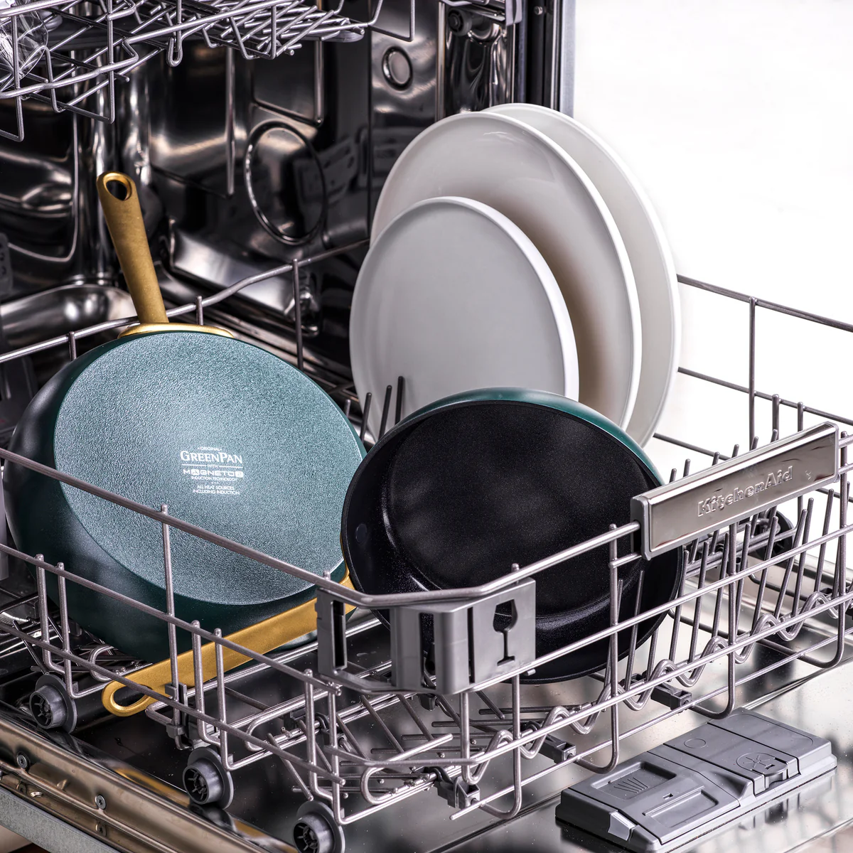 Craft Ceramic Nonstick 8 and 11 Frypan Set | Forest Green