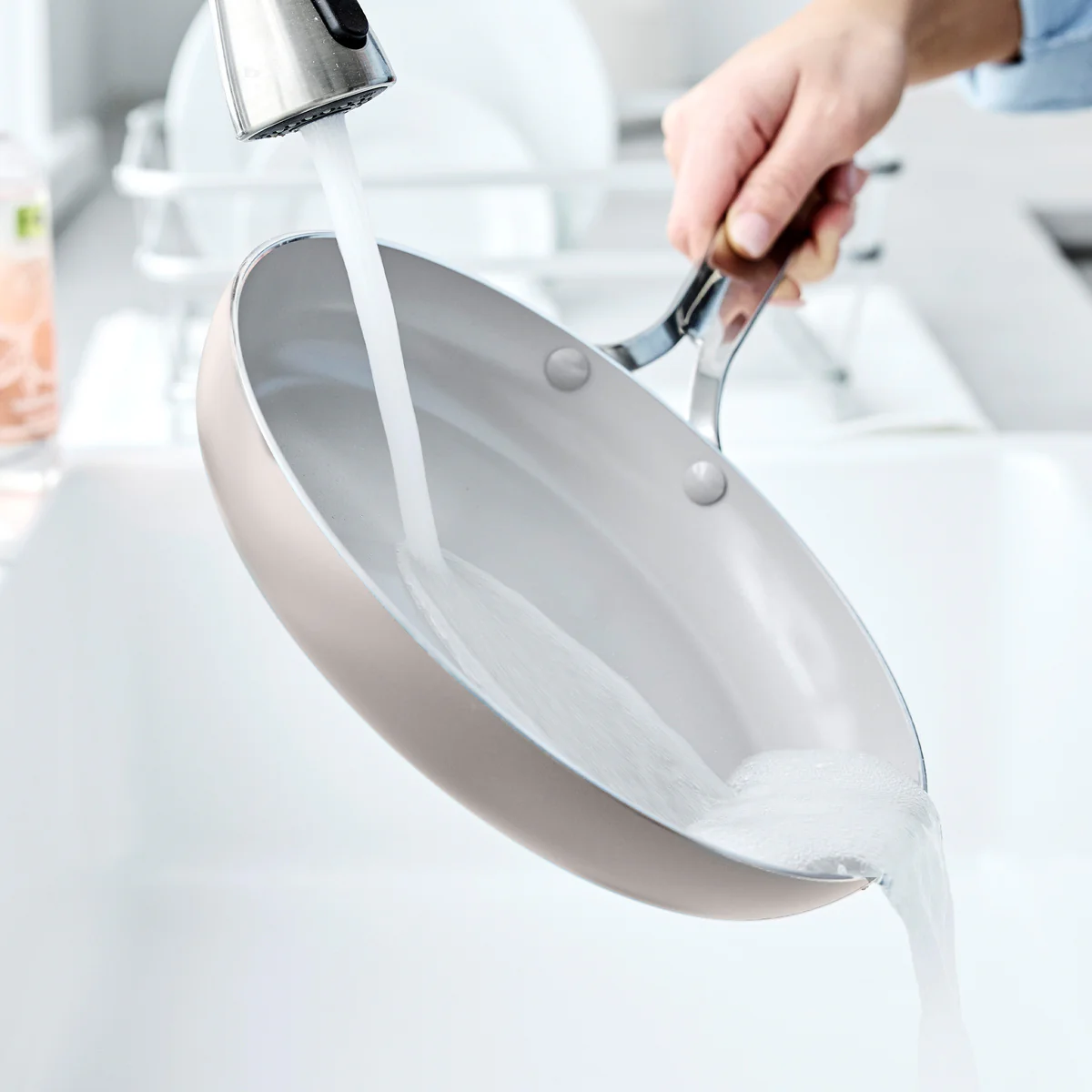 Nova Ceramic Nonstick 3-Piece Cookware Set | Clay