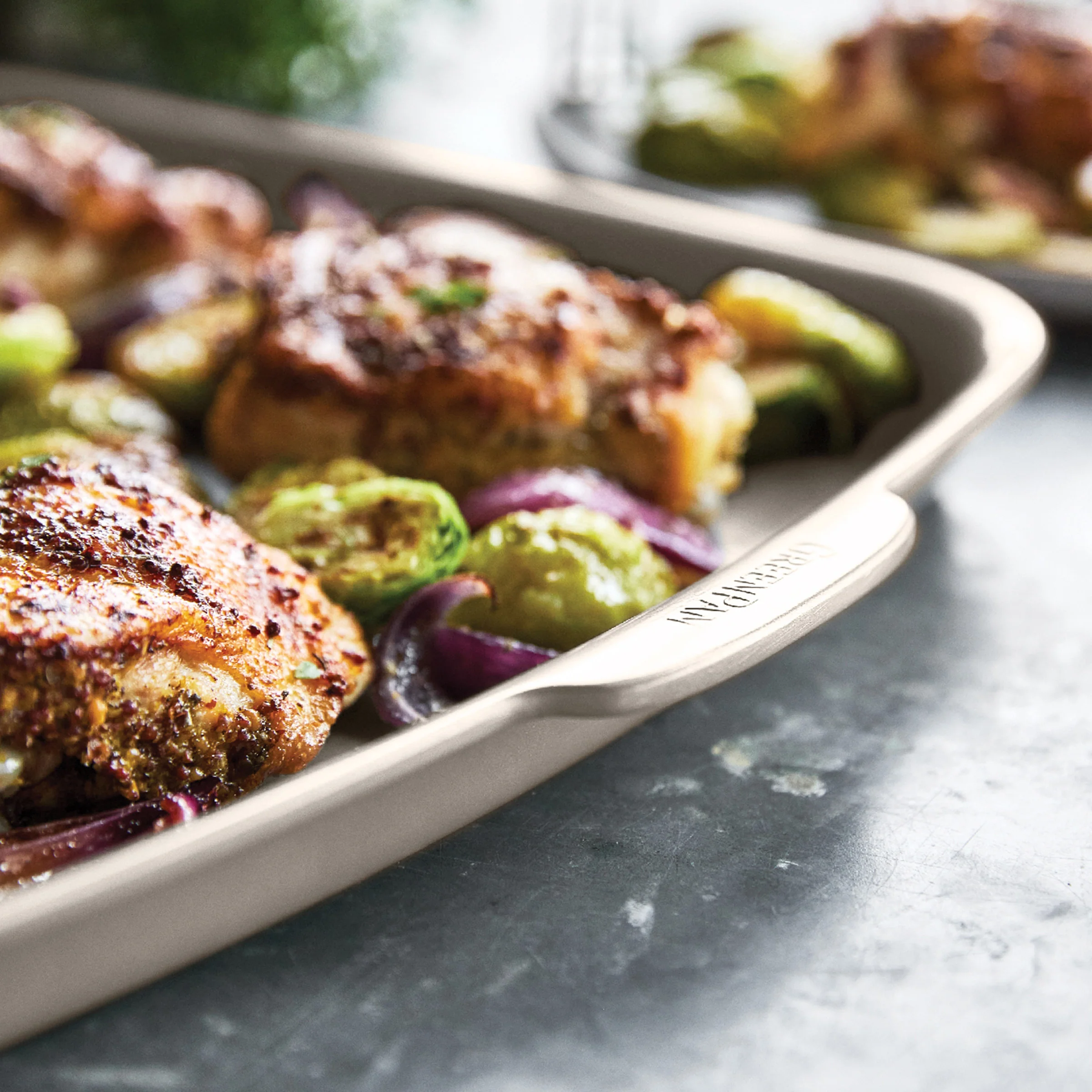 Premiere Ovenware Ceramic Nonstick 5-Piece Set | Taupe